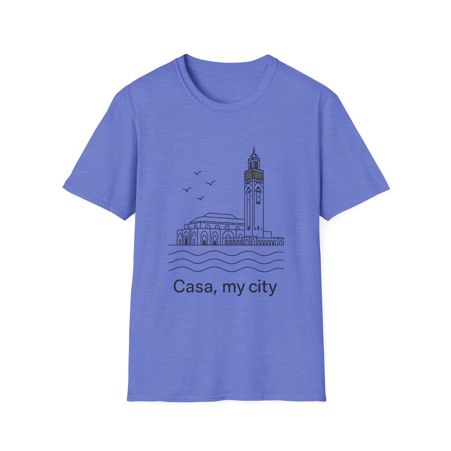 Casa My City Unisex Softstyle T-Shirt, Casual Tee, Gift for City Lovers, Urban Wear, Travel Souvenir, Home Décor Apparel