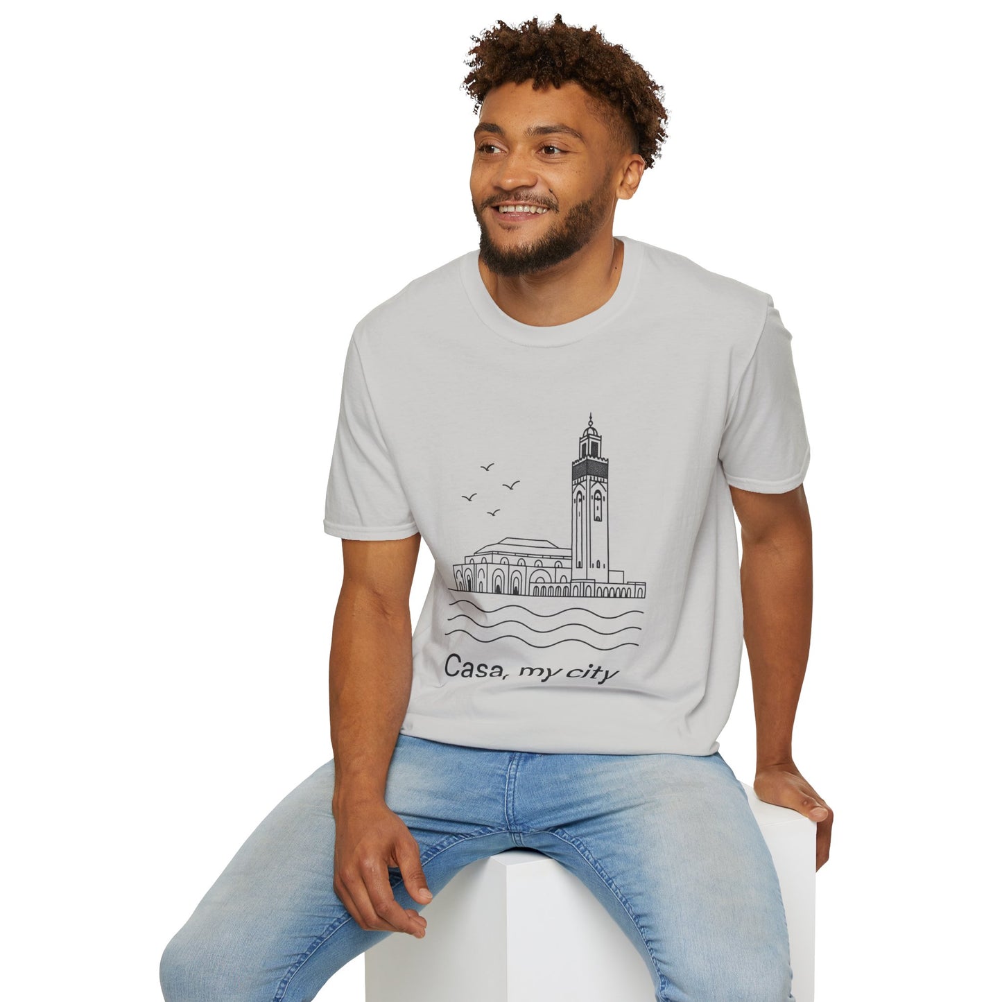 Casa My City Unisex Softstyle T-Shirt, Casual Tee, Gift for City Lovers, Urban Wear, Travel Souvenir, Home Décor Apparel