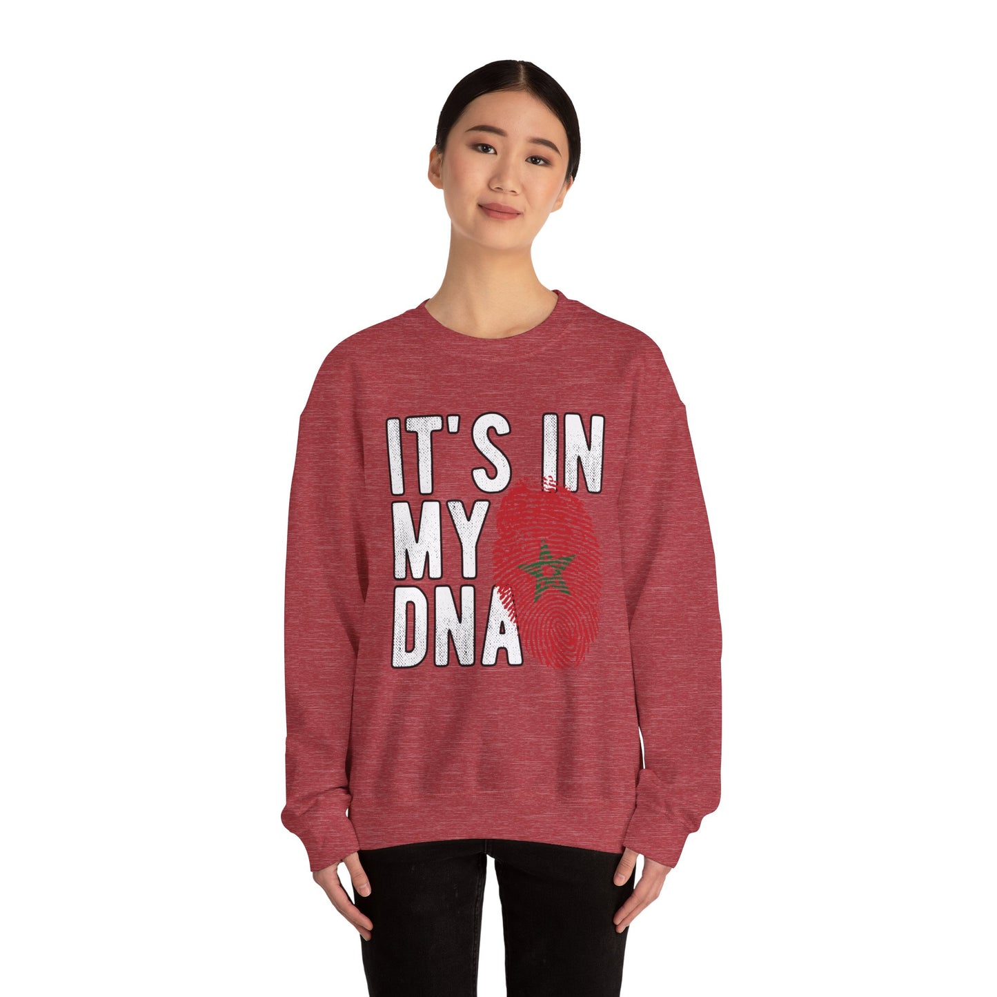 Genetic Legacy Crewneck Sweatshirt - Cozy DNA Print Sweatshirt, Gift for Science Lovers, Family Reunion, Biology Enthusiasts
