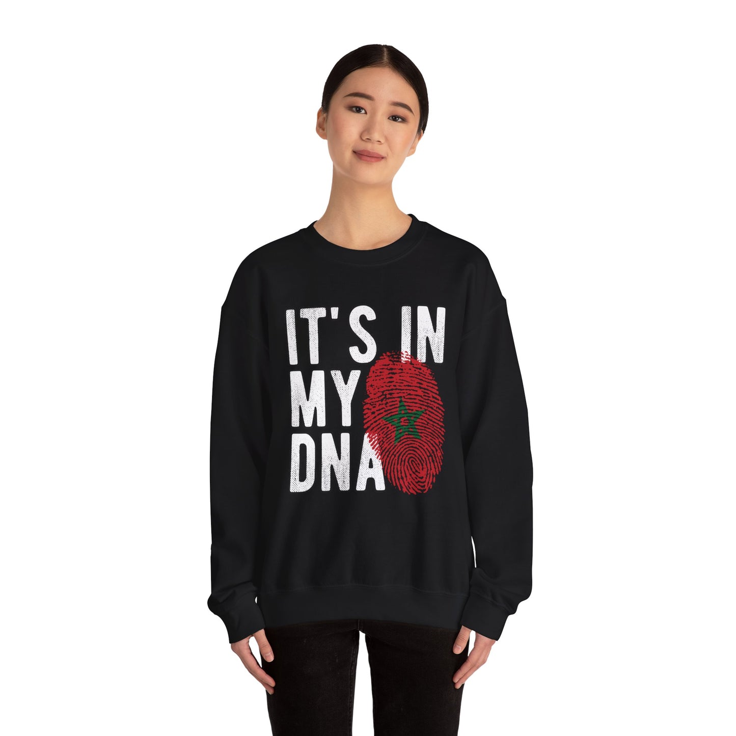 Genetic Legacy Crewneck Sweatshirt - Cozy DNA Print Sweatshirt, Gift for Science Lovers, Family Reunion, Biology Enthusiasts