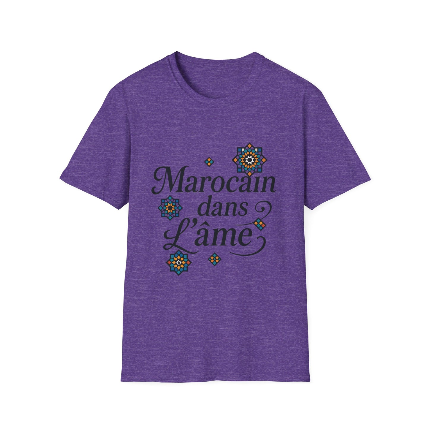 Moroccan Slogan Zellige Unisex T-Shirt