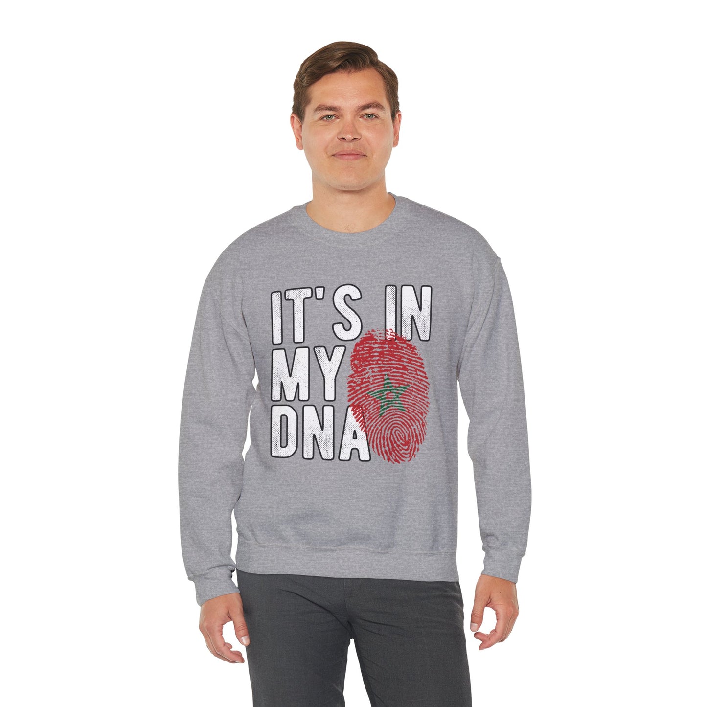Genetic Legacy Crewneck Sweatshirt - Cozy DNA Print Sweatshirt, Gift for Science Lovers, Family Reunion, Biology Enthusiasts