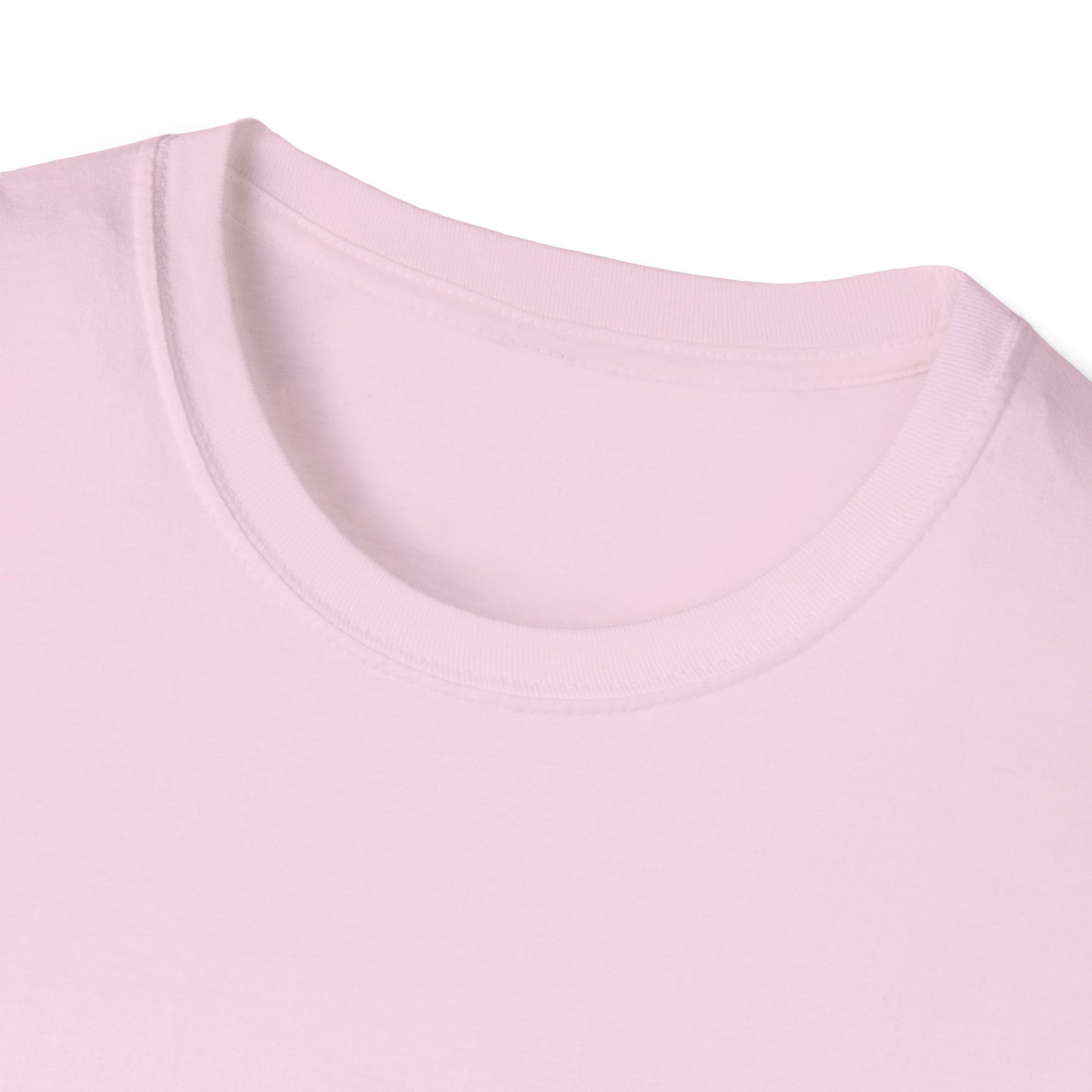 Heart Design Unisex Softstyle T-Shirt, Cute Gift for Couples, Valentine's Day, Casual Wear, Love Theme, Soft Cotton Tee