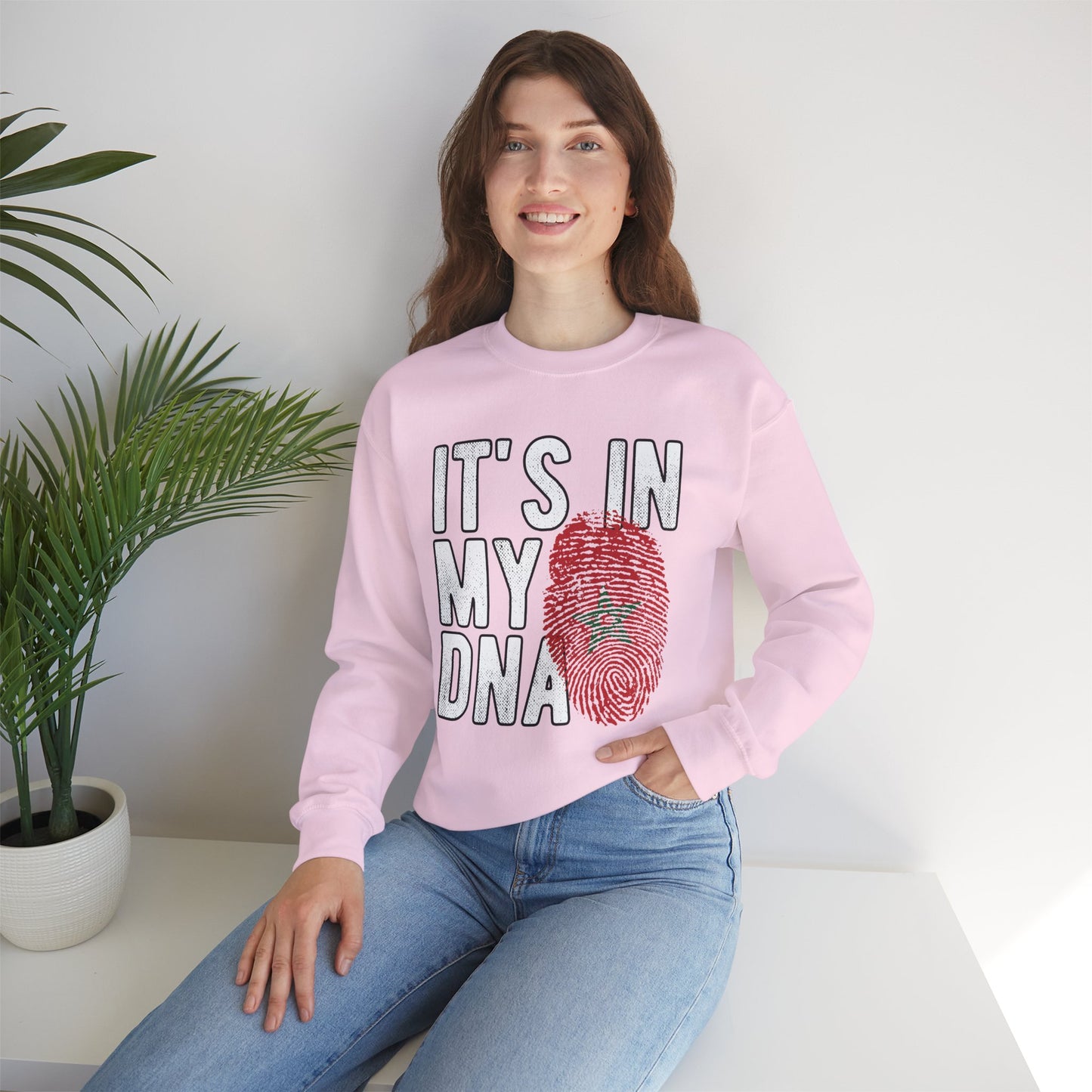 Genetic Legacy Crewneck Sweatshirt - Cozy DNA Print Sweatshirt, Gift for Science Lovers, Family Reunion, Biology Enthusiasts