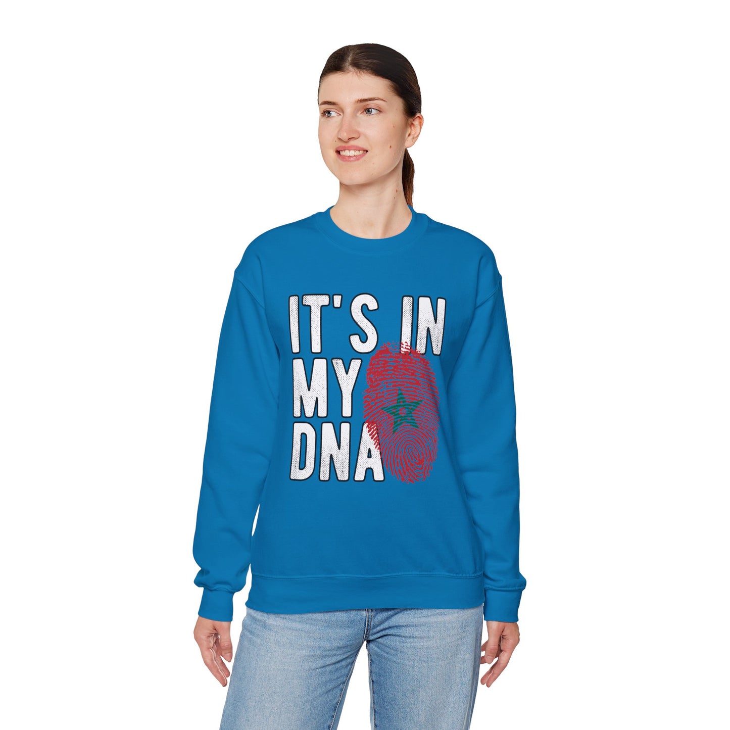 Genetic Legacy Crewneck Sweatshirt - Cozy DNA Print Sweatshirt, Gift for Science Lovers, Family Reunion, Biology Enthusiasts