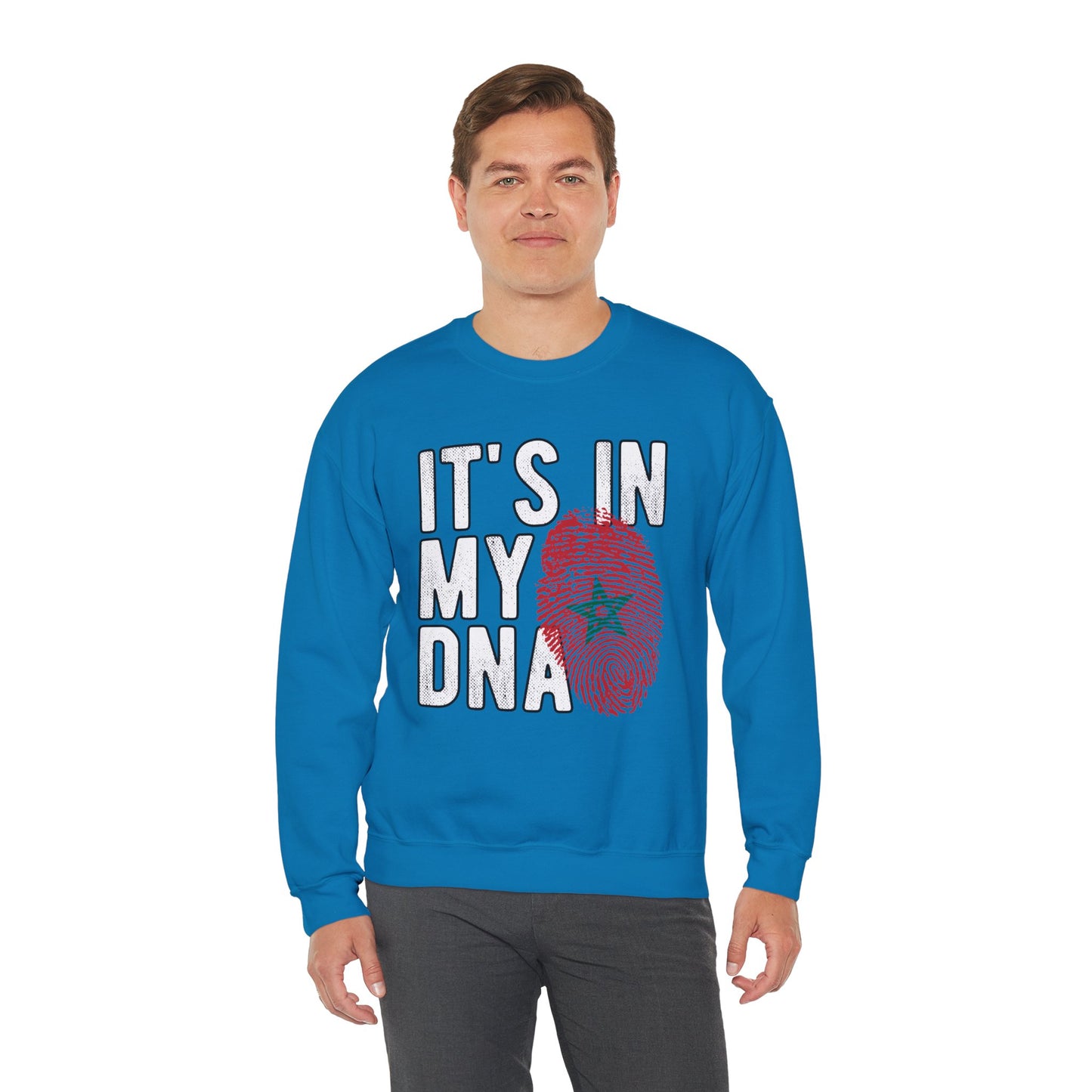 Genetic Legacy Crewneck Sweatshirt - Cozy DNA Print Sweatshirt, Gift for Science Lovers, Family Reunion, Biology Enthusiasts