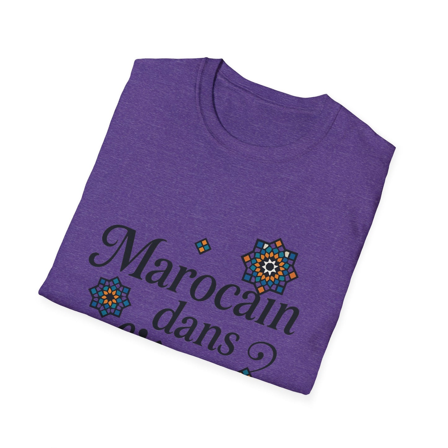 Moroccan Slogan Zellige Unisex T-Shirt