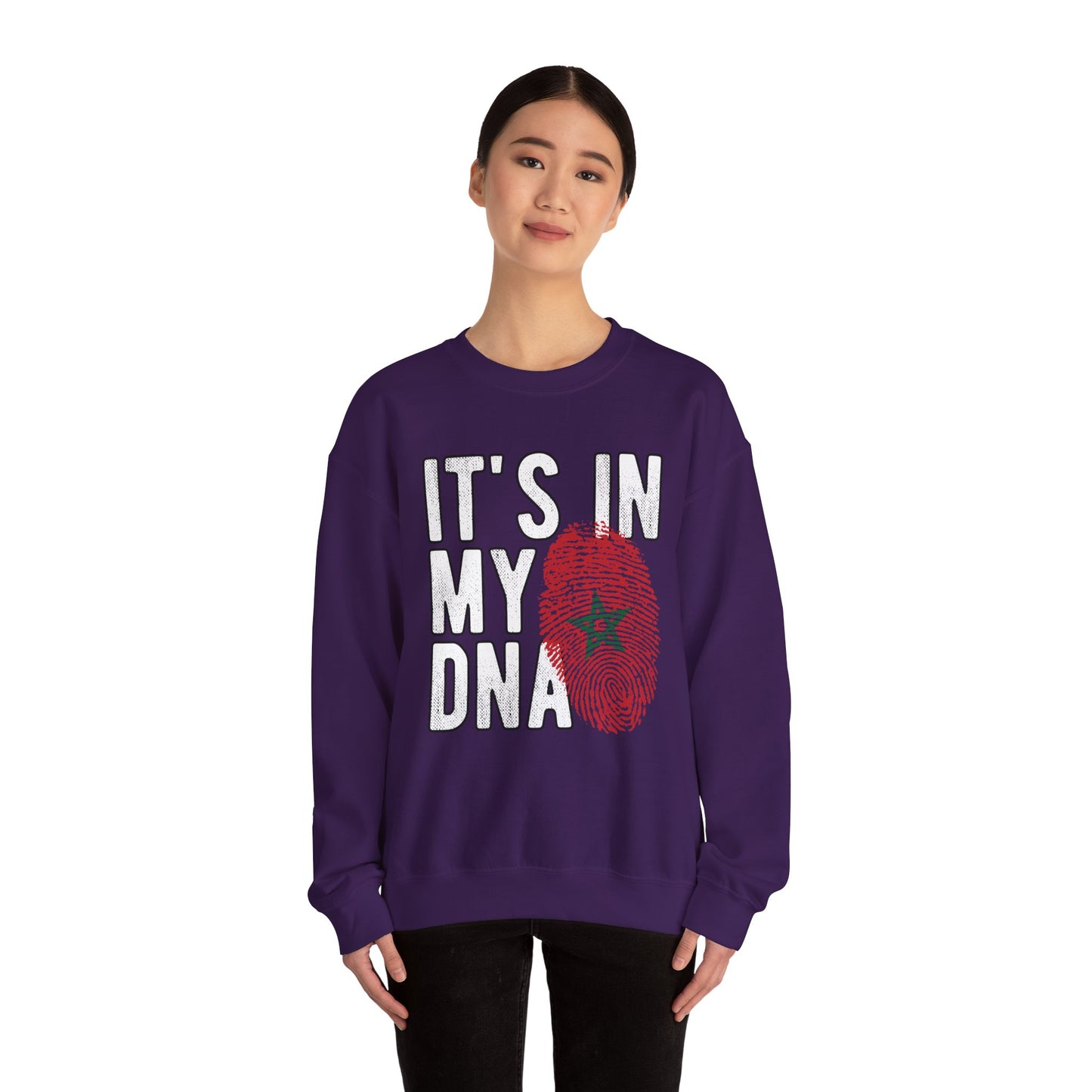 Genetic Legacy Crewneck Sweatshirt - Cozy DNA Print Sweatshirt, Gift for Science Lovers, Family Reunion, Biology Enthusiasts