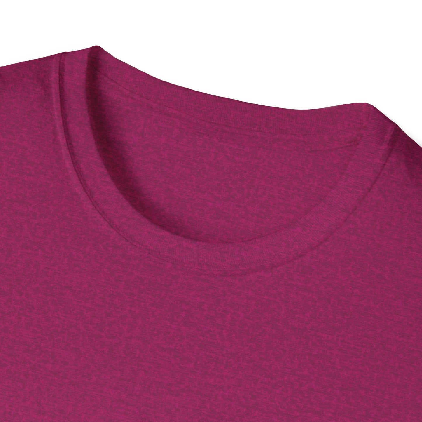 Heart Design Unisex Softstyle T-Shirt, Cute Gift for Couples, Valentine's Day, Casual Wear, Love Theme, Soft Cotton Tee