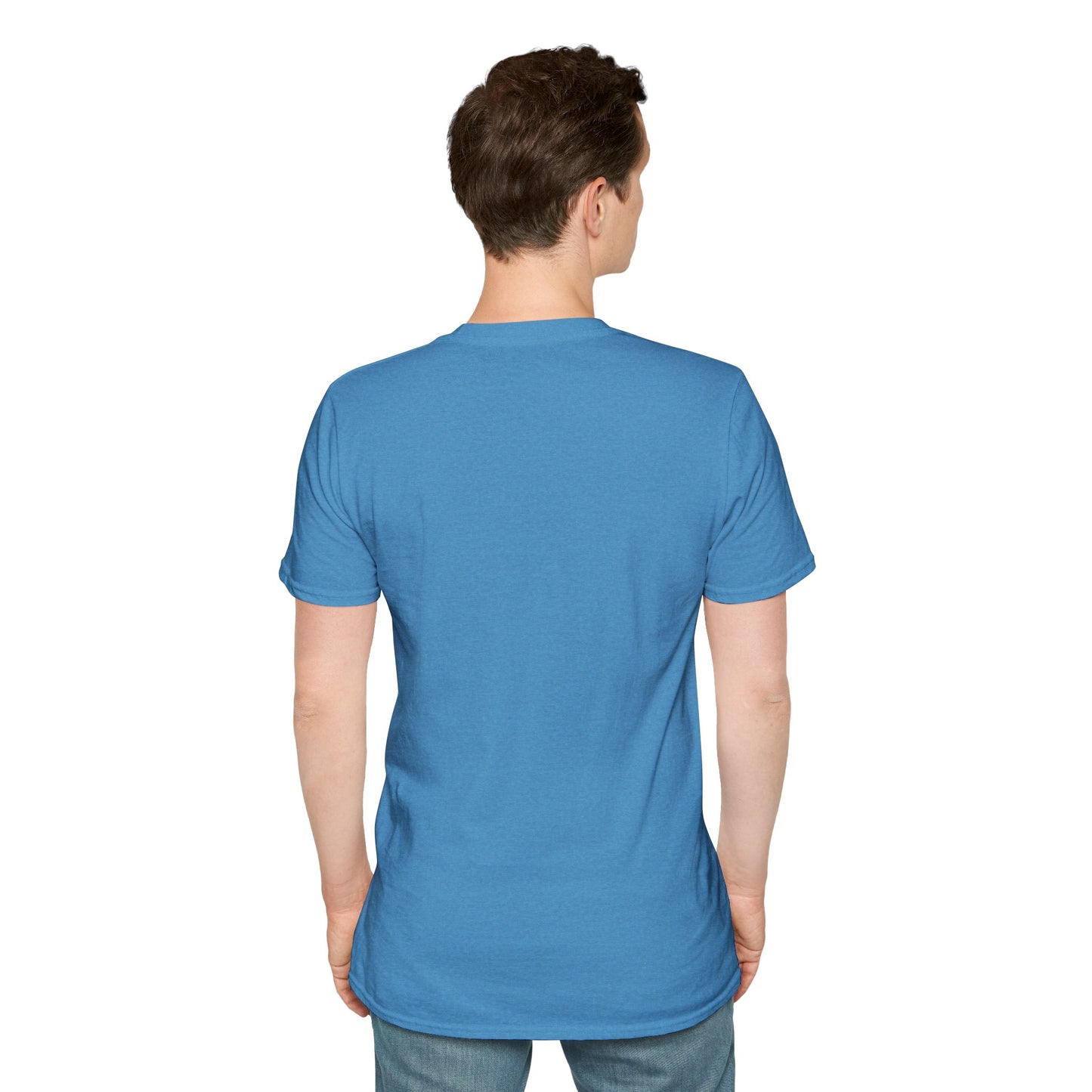Heart Design Unisex Softstyle T-Shirt, Cute Gift for Couples, Valentine's Day, Casual Wear, Love Theme, Soft Cotton Tee