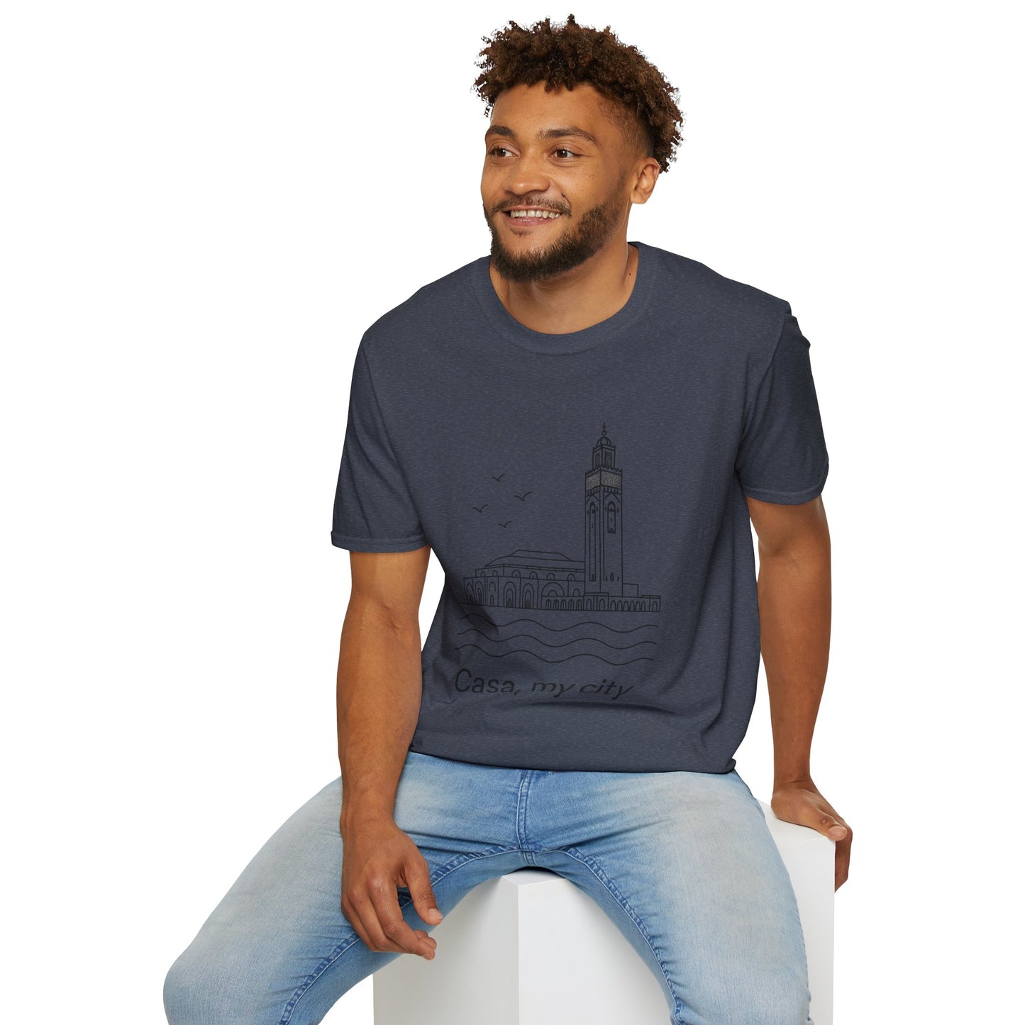 Casa My City Unisex Softstyle T-Shirt, Casual Tee, Gift for City Lovers, Urban Wear, Travel Souvenir, Home Décor Apparel