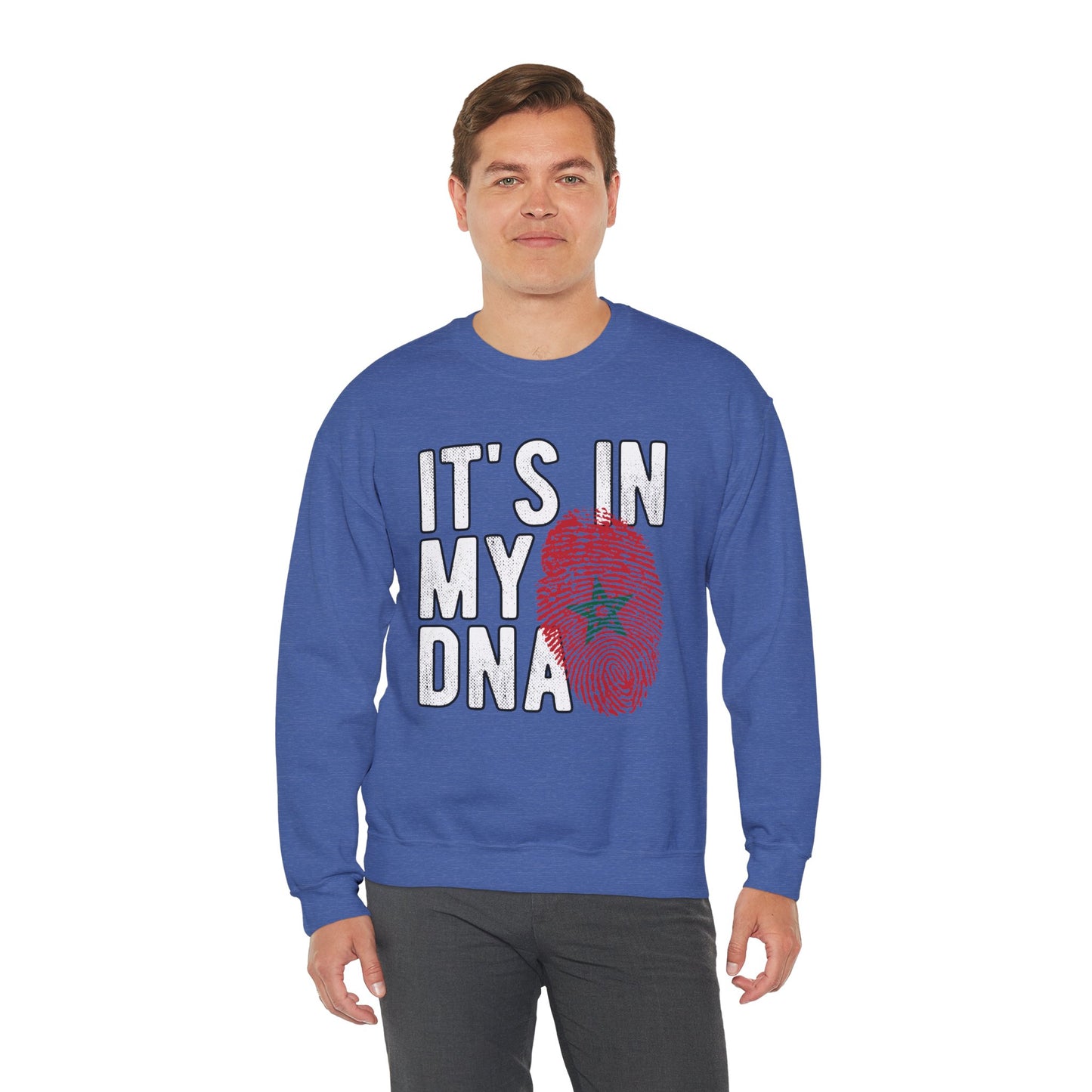 Genetic Legacy Crewneck Sweatshirt - Cozy DNA Print Sweatshirt, Gift for Science Lovers, Family Reunion, Biology Enthusiasts