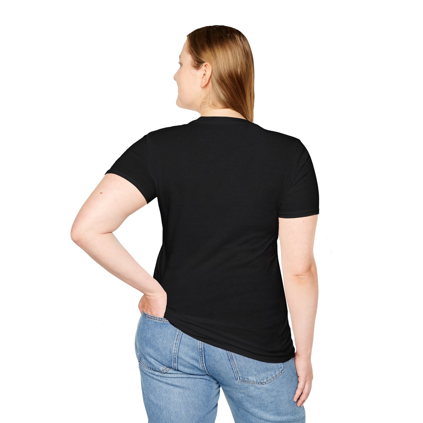 Heart Design Unisex Softstyle T-Shirt, Cute Gift for Couples, Valentine's Day, Casual Wear, Love Theme, Soft Cotton Tee