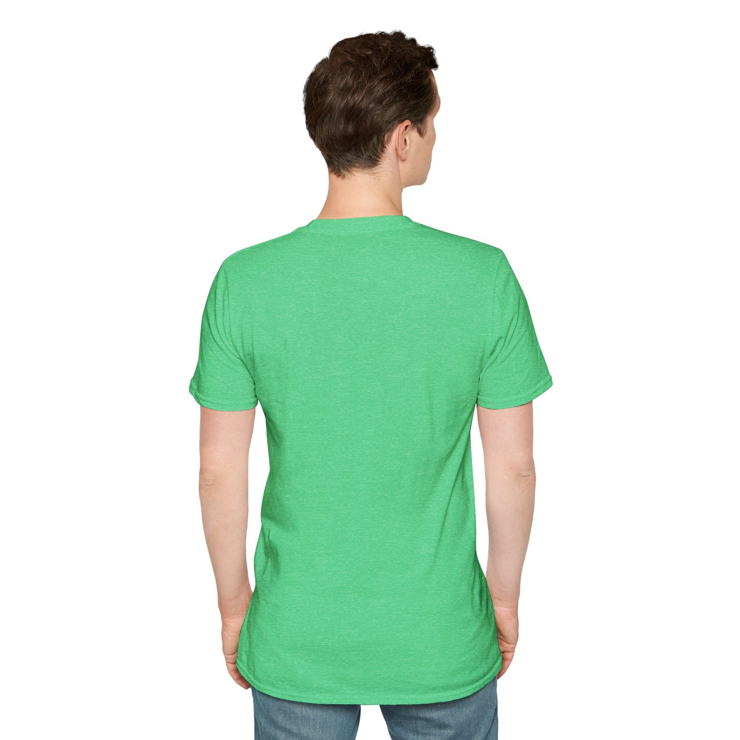 Heart Design Unisex Softstyle T-Shirt, Cute Gift for Couples, Valentine's Day, Casual Wear, Love Theme, Soft Cotton Tee