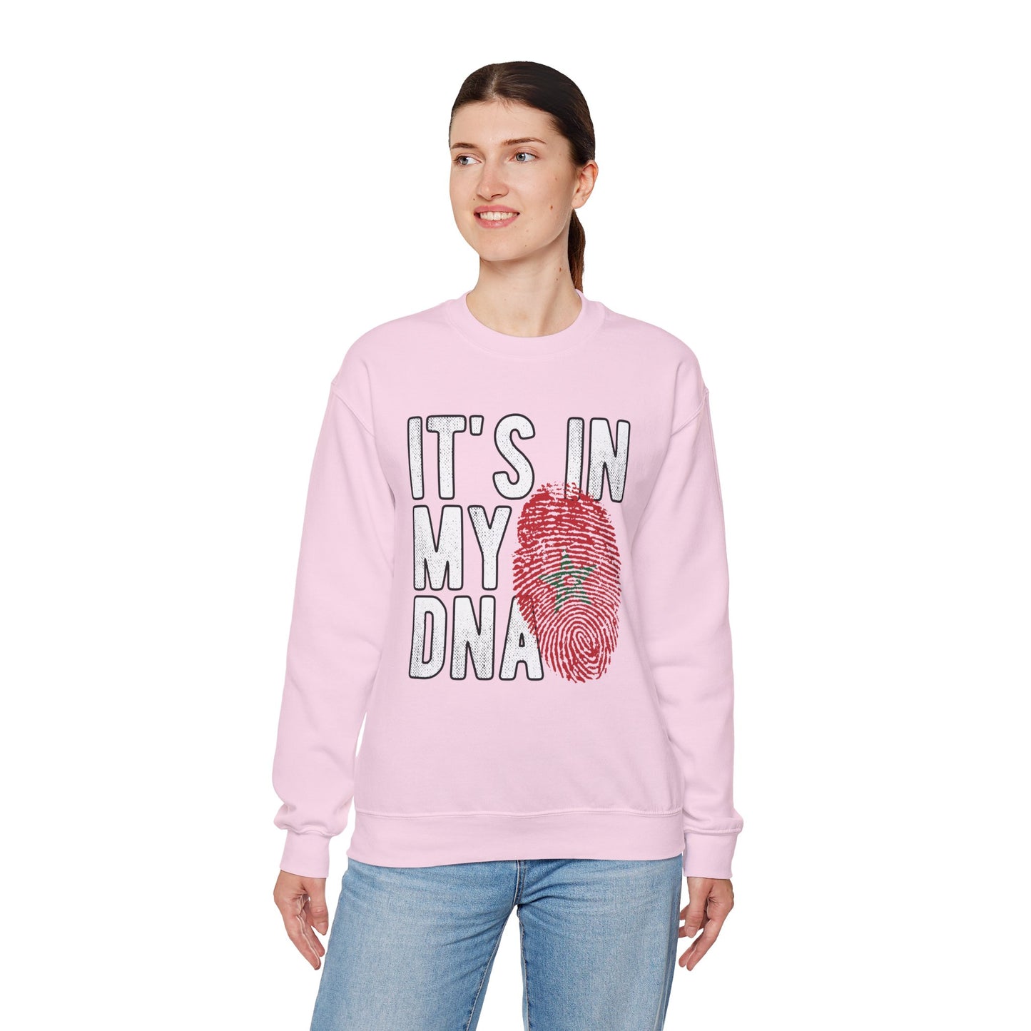Genetic Legacy Crewneck Sweatshirt - Cozy DNA Print Sweatshirt, Gift for Science Lovers, Family Reunion, Biology Enthusiasts