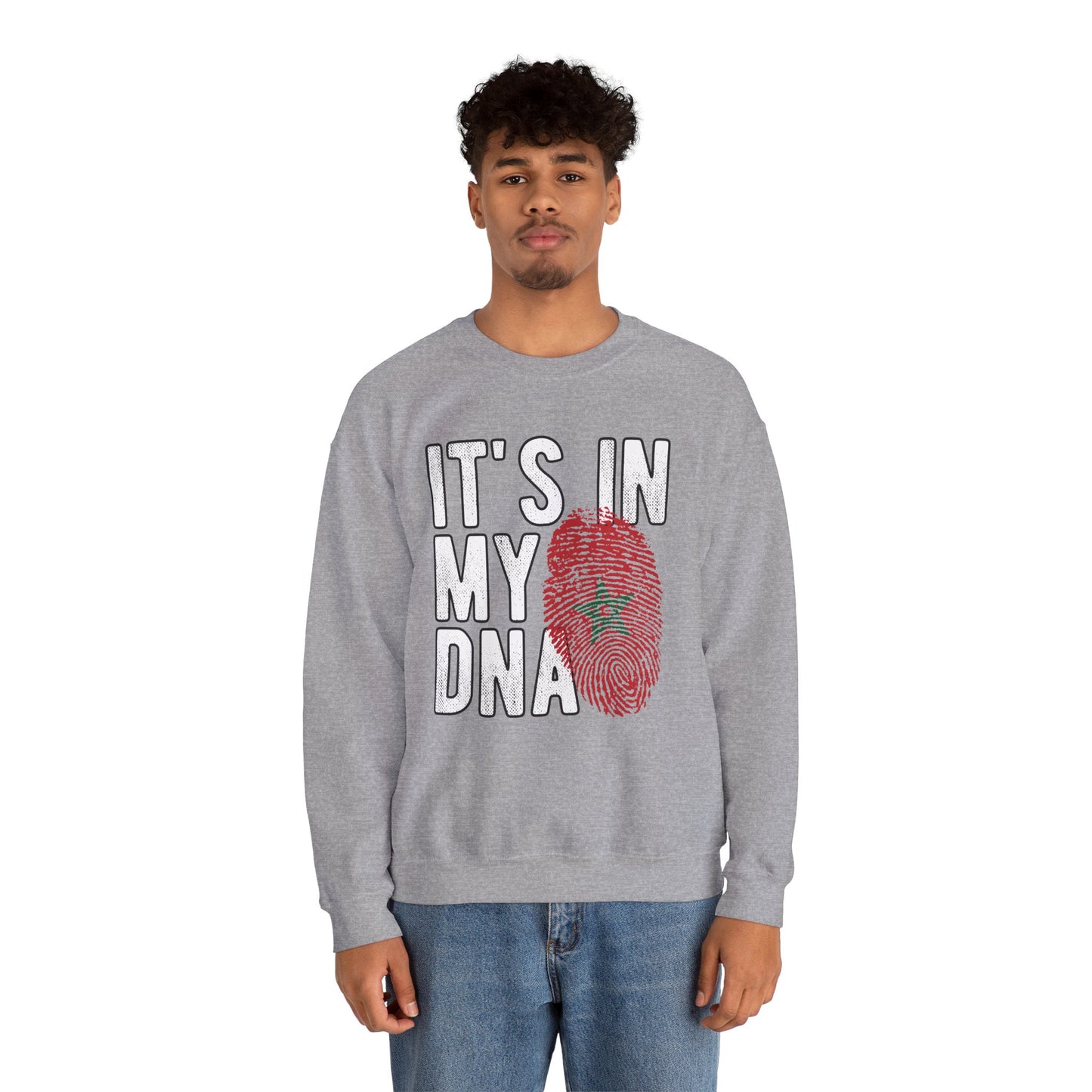 Genetic Legacy Crewneck Sweatshirt - Cozy DNA Print Sweatshirt, Gift for Science Lovers, Family Reunion, Biology Enthusiasts
