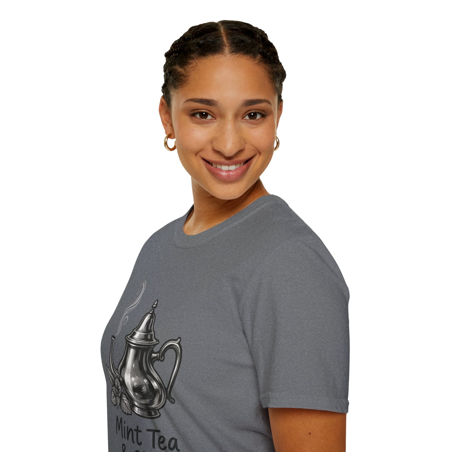 Mint Tea & Chill Unisex T-Shirt, Cozy Tee, Perfect Gift for Tea Lovers, Casual Wear, Relaxation