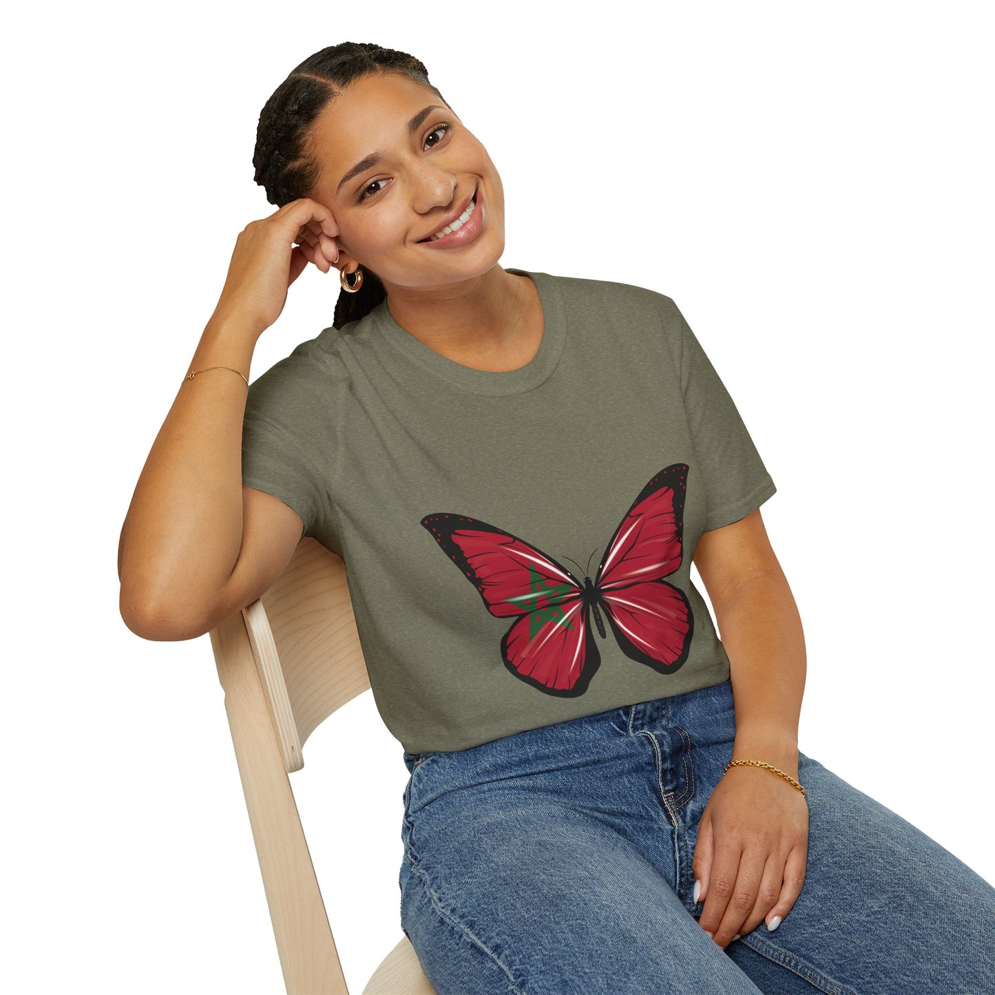 Butterfly Graphic Unisex T-Shirt, Nature Lover Tee, Birthday Gift, Casual Outfit, Boho Style