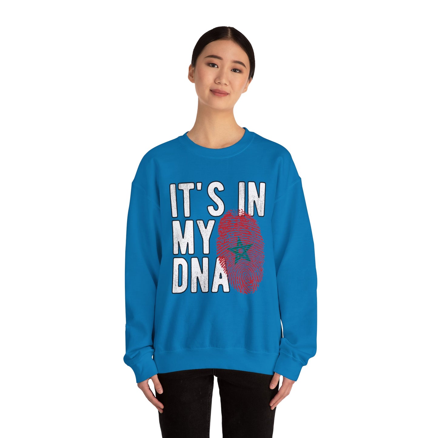 Genetic Legacy Crewneck Sweatshirt - Cozy DNA Print Sweatshirt, Gift for Science Lovers, Family Reunion, Biology Enthusiasts