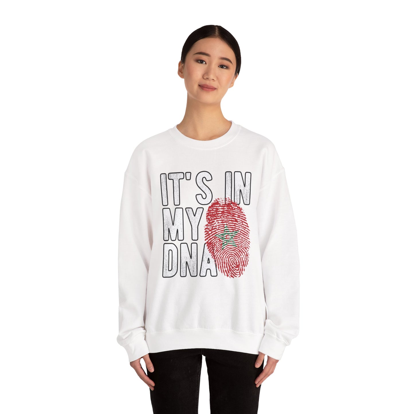 Genetic Legacy Crewneck Sweatshirt - Cozy DNA Print Sweatshirt, Gift for Science Lovers, Family Reunion, Biology Enthusiasts