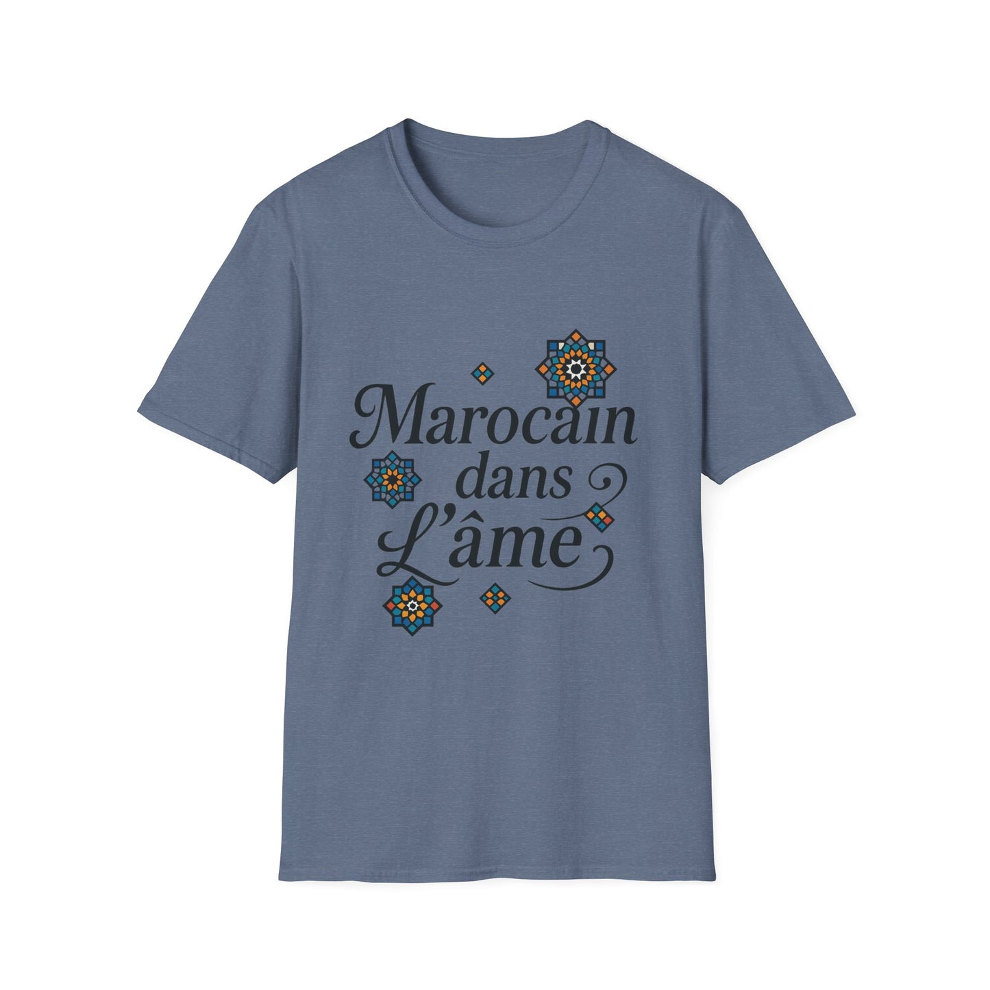 Moroccan Slogan Zellige Unisex T-Shirt