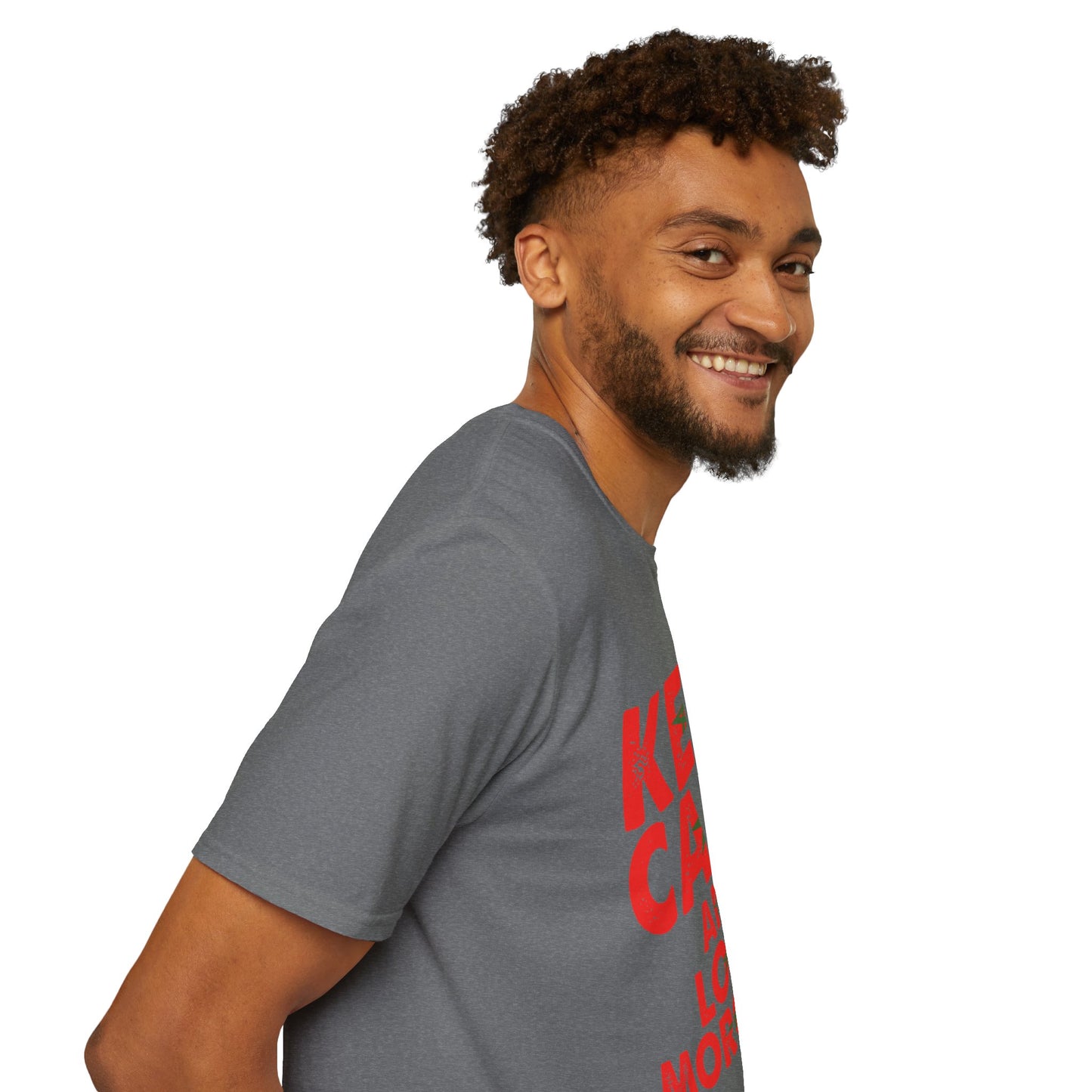 Keep Calm and Love Morocco Shirt, Unisex Softstyle T-Shirt, Gift for Travelers, Casual Wear, Souvenir, Ethnic Pride Wear