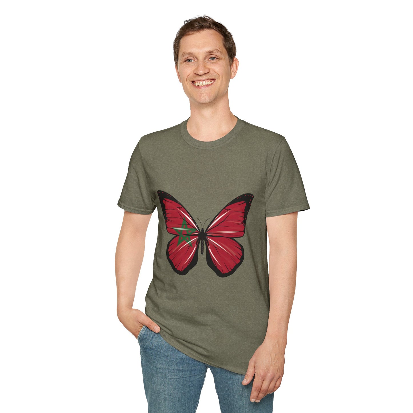 Butterfly Graphic Unisex T-Shirt, Nature Lover Tee, Birthday Gift, Casual Outfit, Boho Style