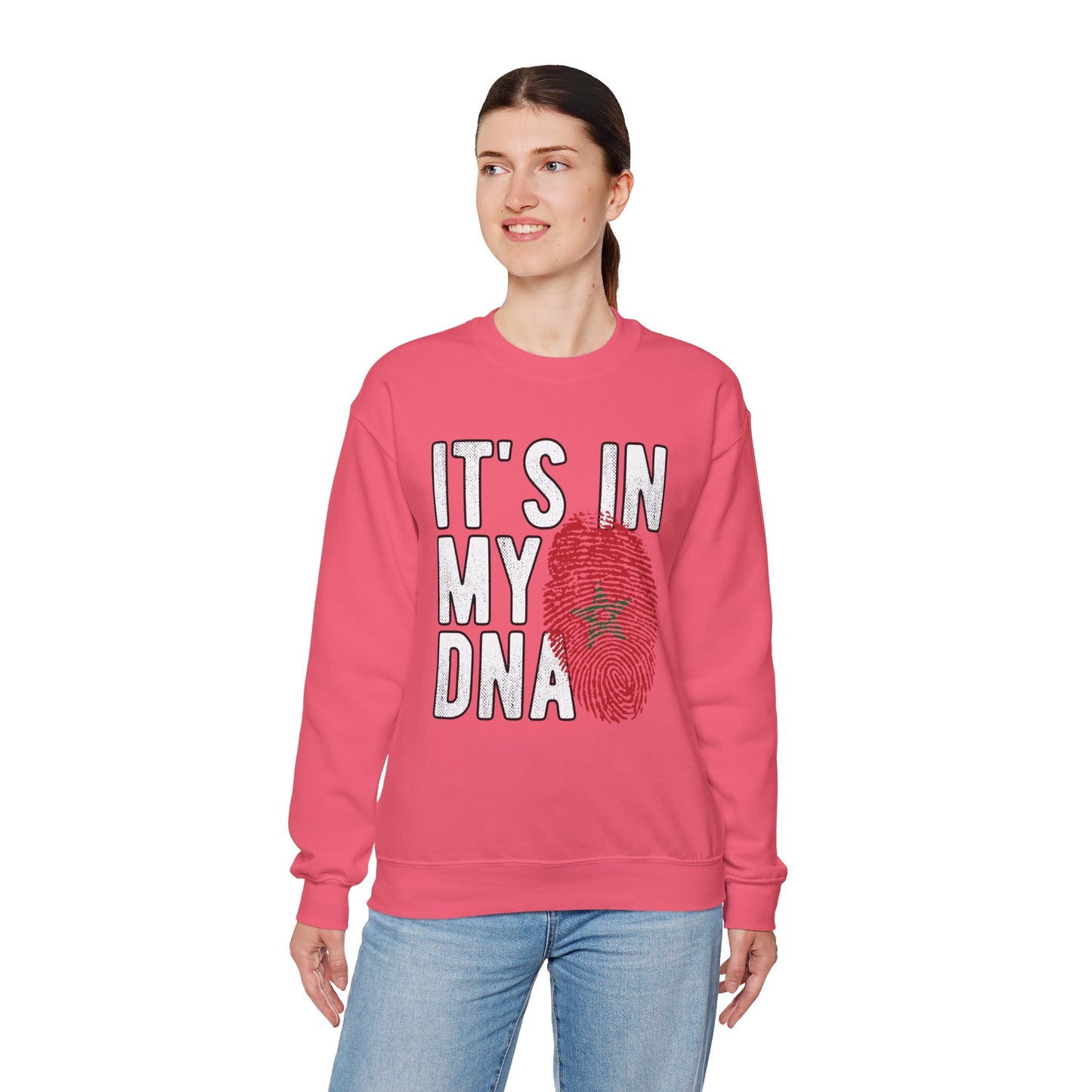 Genetic Legacy Crewneck Sweatshirt - Cozy DNA Print Sweatshirt, Gift for Science Lovers, Family Reunion, Biology Enthusiasts