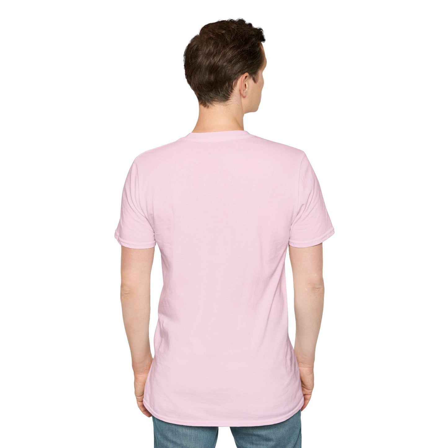 Heart Design Unisex Softstyle T-Shirt, Cute Gift for Couples, Valentine's Day, Casual Wear, Love Theme, Soft Cotton Tee
