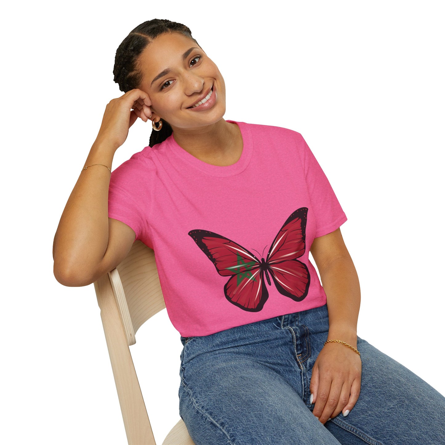 Butterfly Graphic Unisex T-Shirt, Nature Lover Tee, Birthday Gift, Casual Outfit, Boho Style