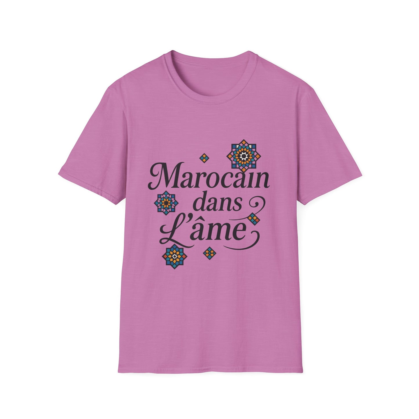 Moroccan Slogan Zellige Unisex T-Shirt