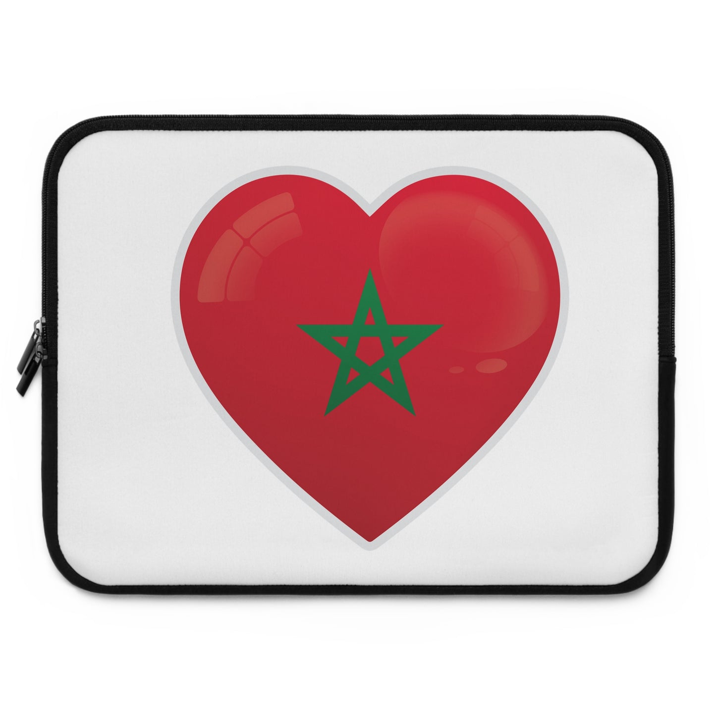 Moroccan Heart Laptop Sleeve - Perfect for Travelers, Students, & Nomads, Gift for Culture Lovers, Stylish Tech Accessory