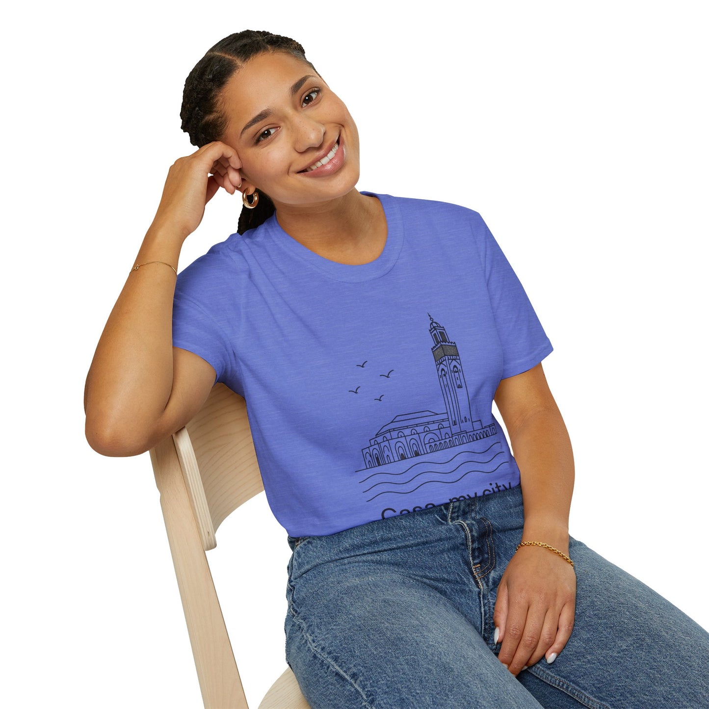 Casa My City Unisex Softstyle T-Shirt, Casual Tee, Gift for City Lovers, Urban Wear, Travel Souvenir, Home Décor Apparel