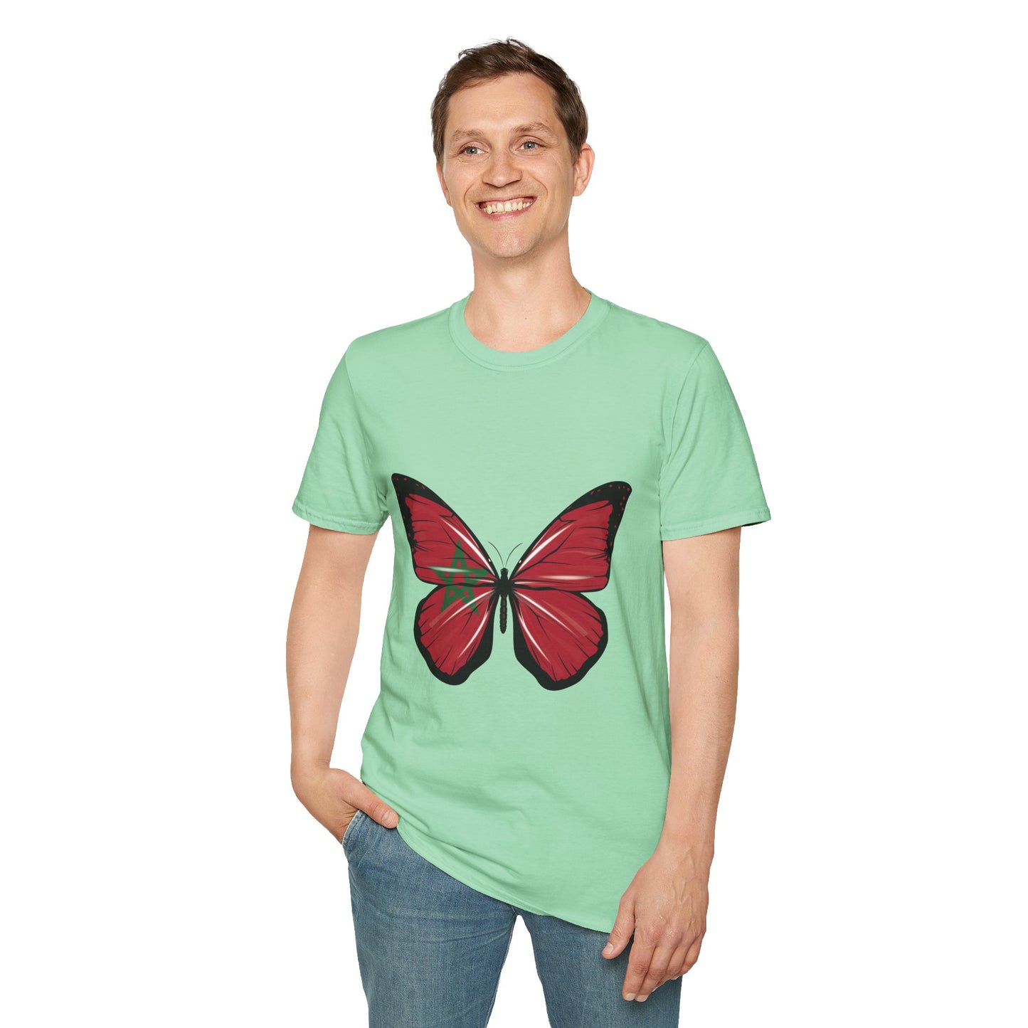 Butterfly Graphic Unisex T-Shirt, Nature Lover Tee, Birthday Gift, Casual Outfit, Boho Style