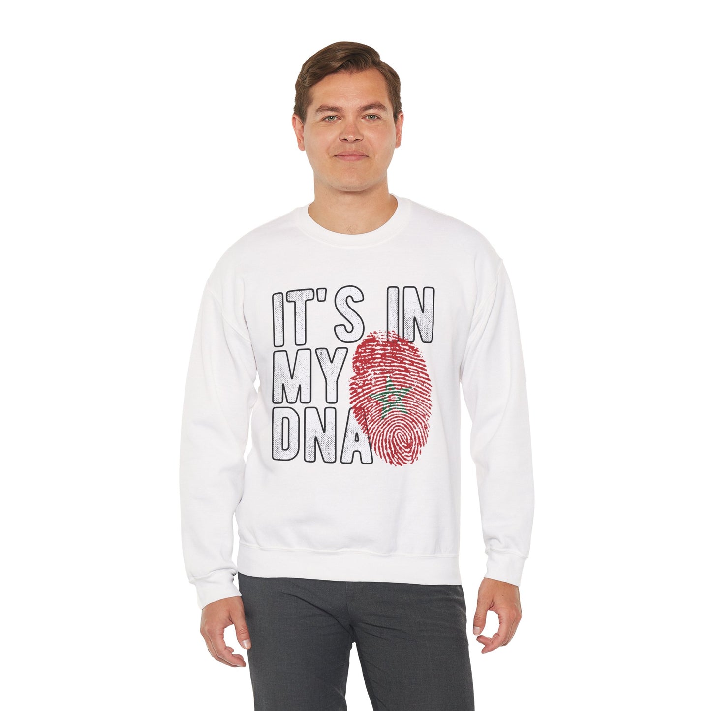 Genetic Legacy Crewneck Sweatshirt - Cozy DNA Print Sweatshirt, Gift for Science Lovers, Family Reunion, Biology Enthusiasts