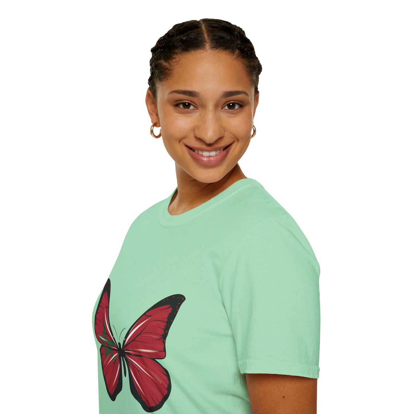 Butterfly Graphic Unisex T-Shirt, Nature Lover Tee, Birthday Gift, Casual Outfit, Boho Style