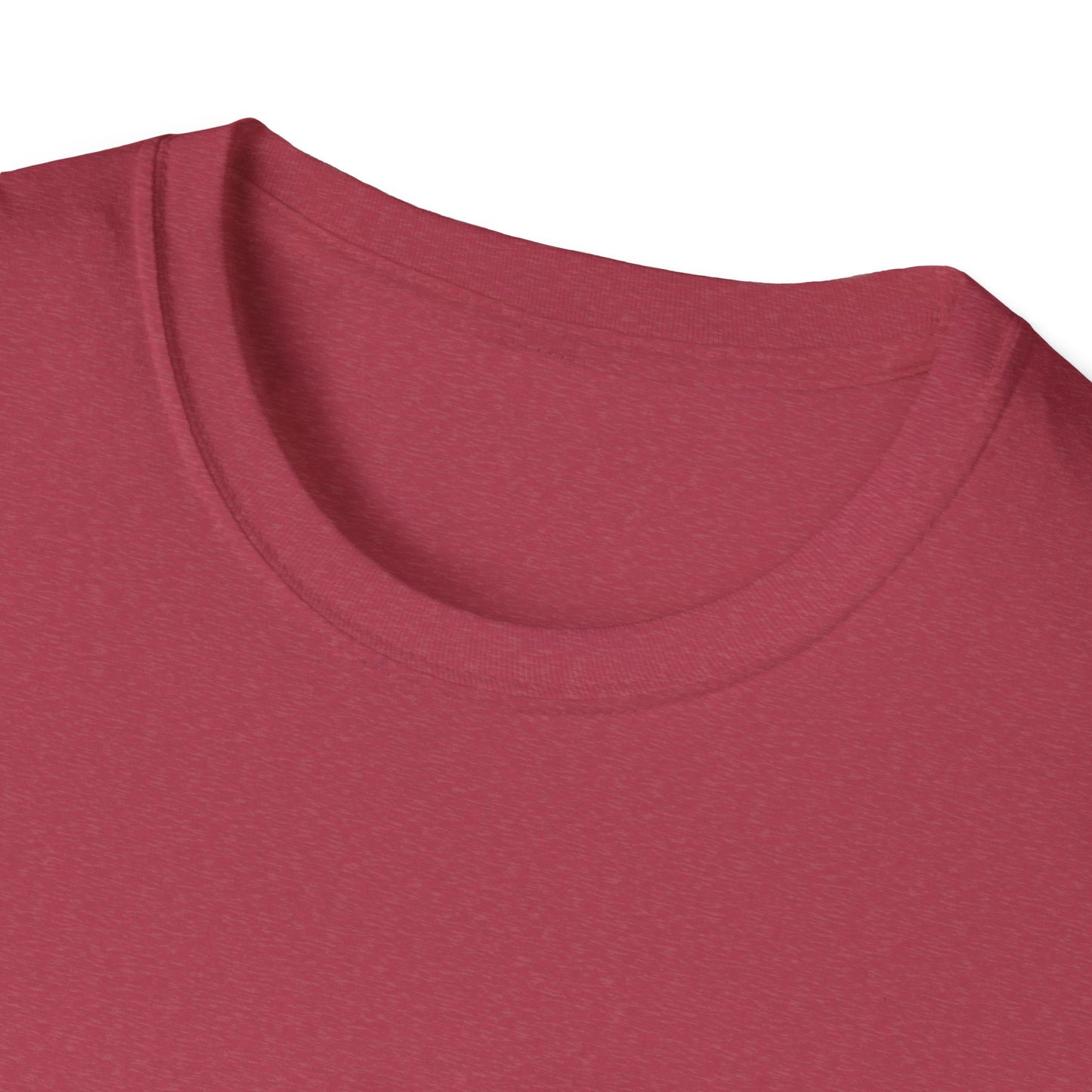 Heart Design Unisex Softstyle T-Shirt, Cute Gift for Couples, Valentine's Day, Casual Wear, Love Theme, Soft Cotton Tee