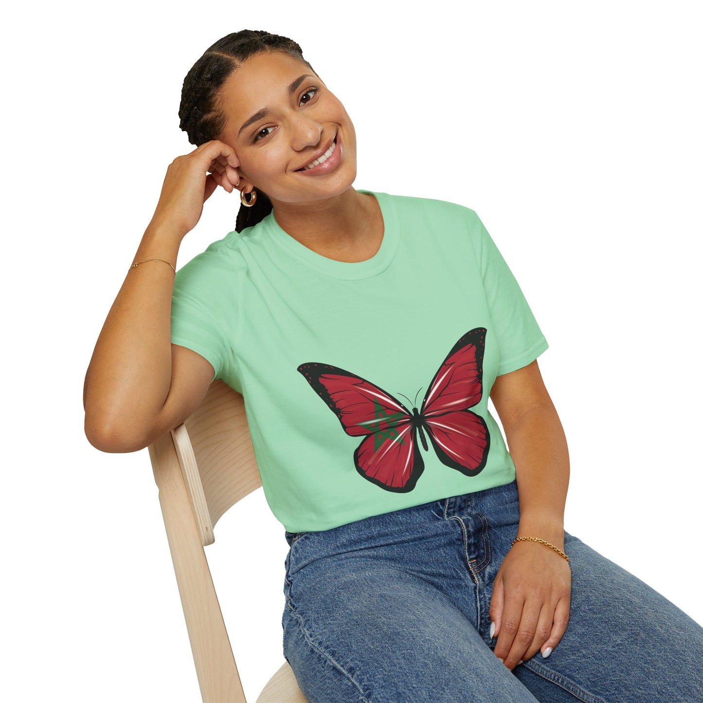 Butterfly Graphic Unisex T-Shirt, Nature Lover Tee, Birthday Gift, Casual Outfit, Boho Style
