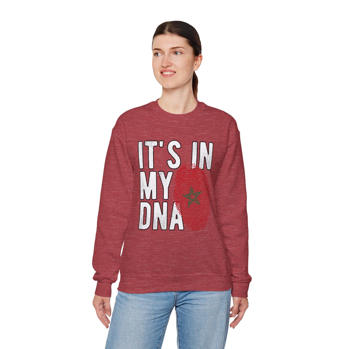 Genetic Legacy Crewneck Sweatshirt - Cozy DNA Print Sweatshirt, Gift for Science Lovers, Family Reunion, Biology Enthusiasts