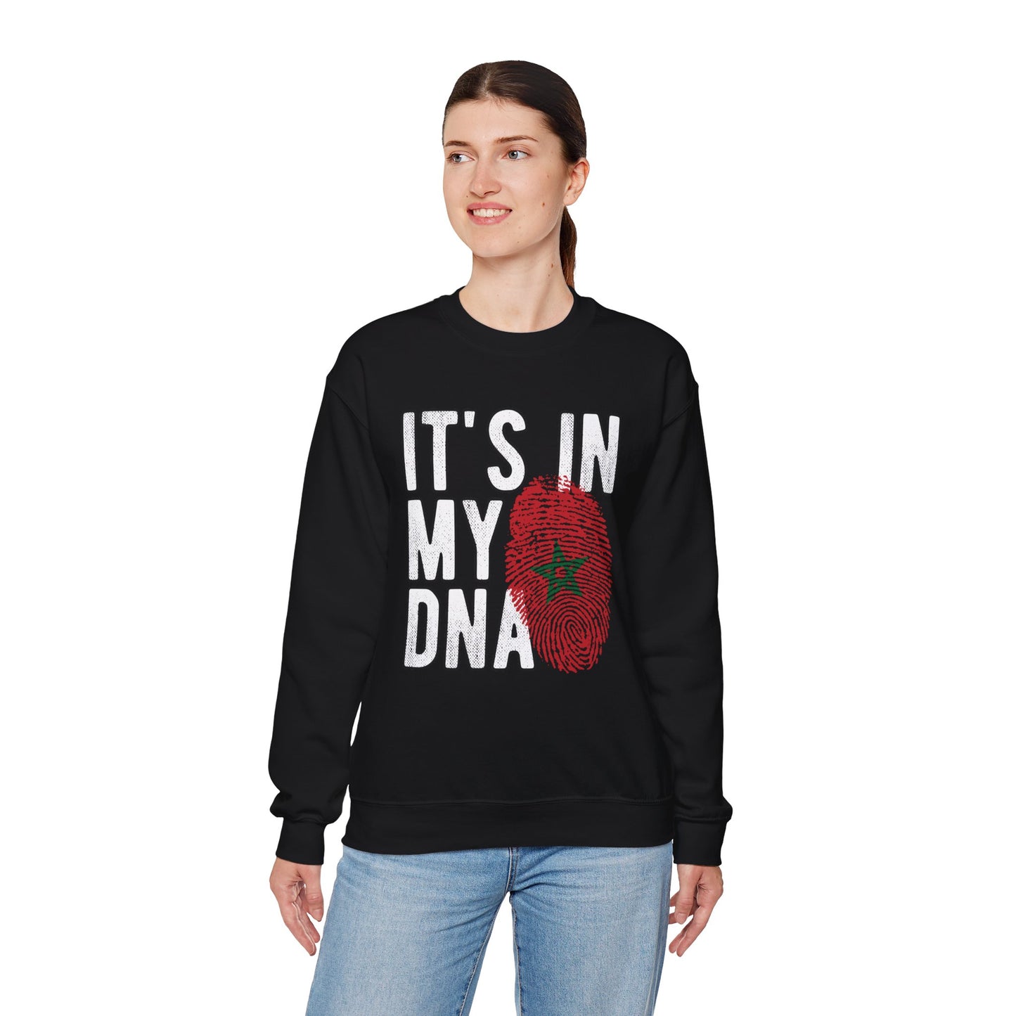 Genetic Legacy Crewneck Sweatshirt - Cozy DNA Print Sweatshirt, Gift for Science Lovers, Family Reunion, Biology Enthusiasts
