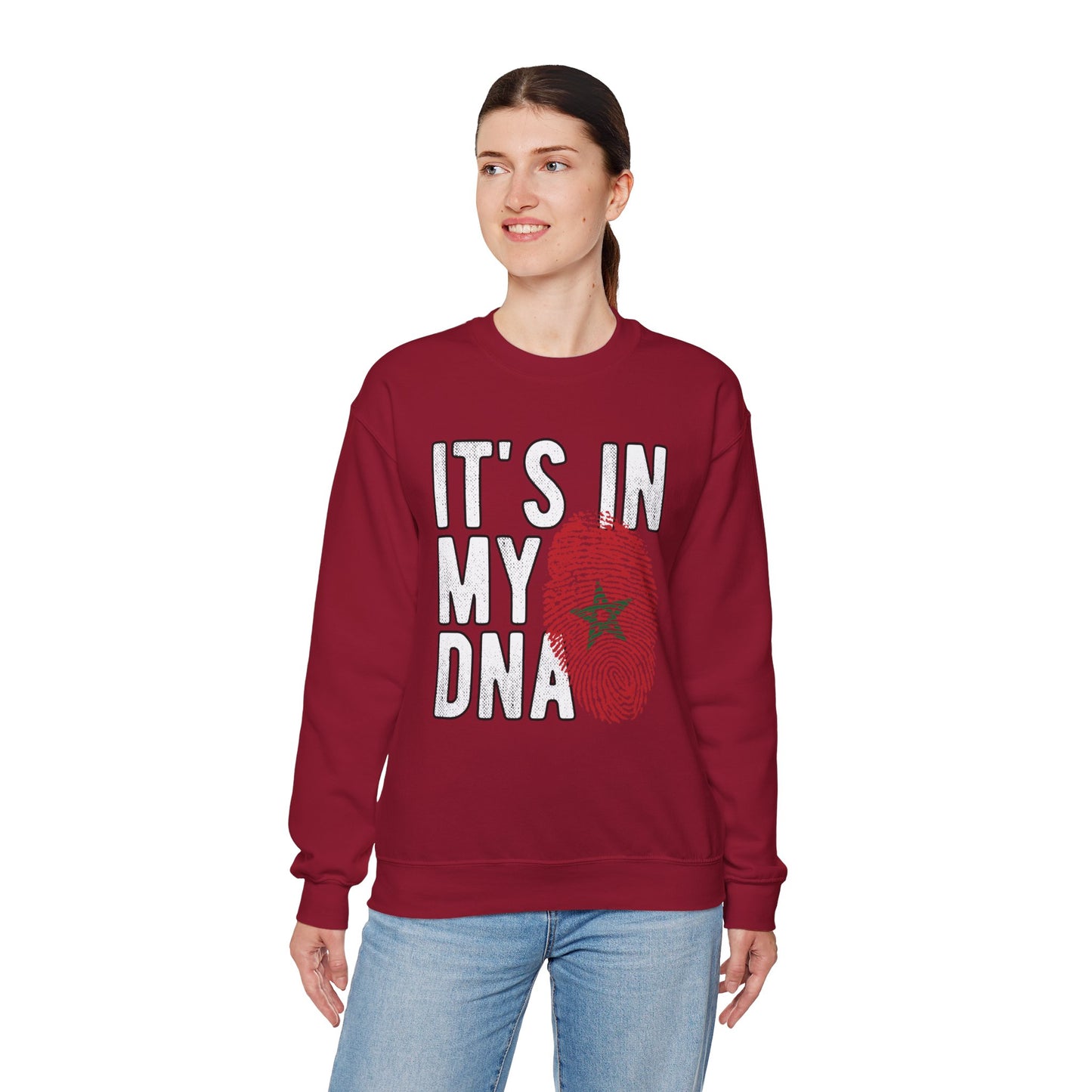 Genetic Legacy Crewneck Sweatshirt - Cozy DNA Print Sweatshirt, Gift for Science Lovers, Family Reunion, Biology Enthusiasts