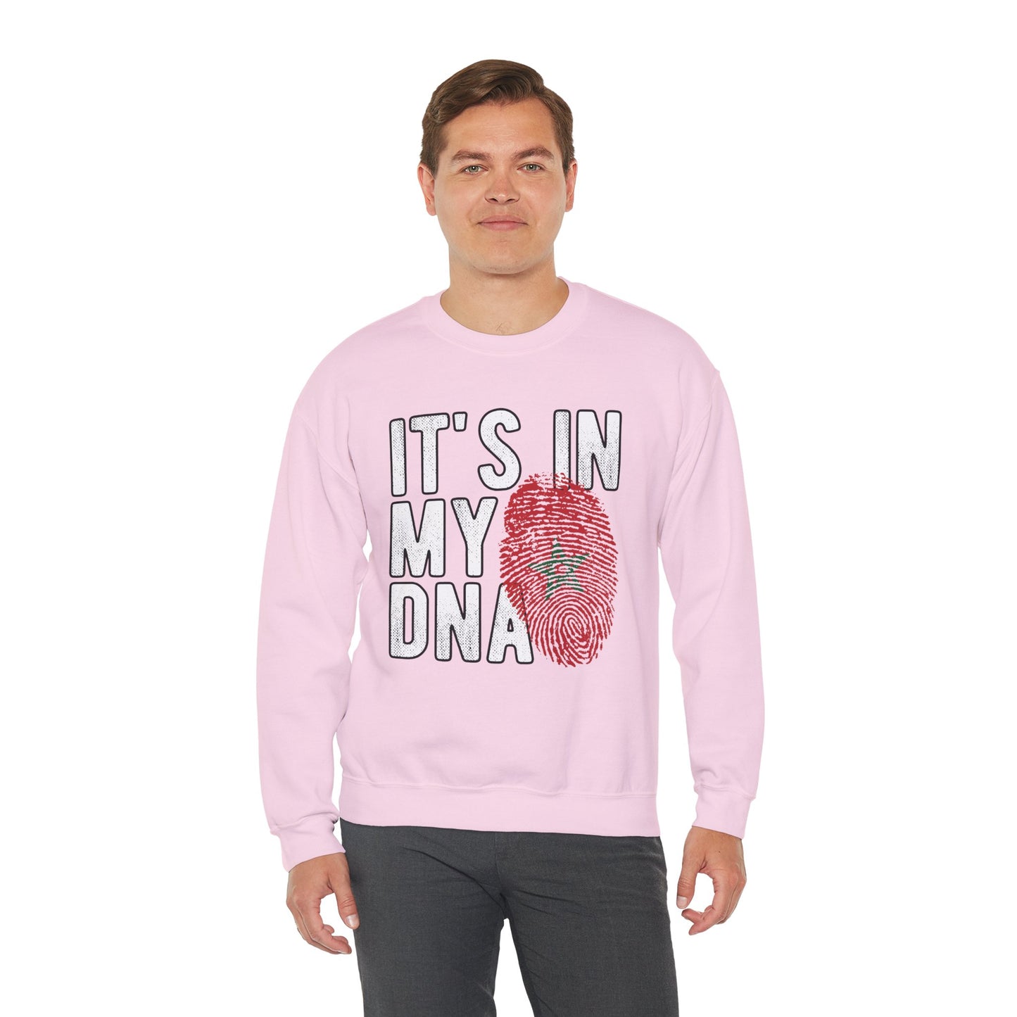 Genetic Legacy Crewneck Sweatshirt - Cozy DNA Print Sweatshirt, Gift for Science Lovers, Family Reunion, Biology Enthusiasts