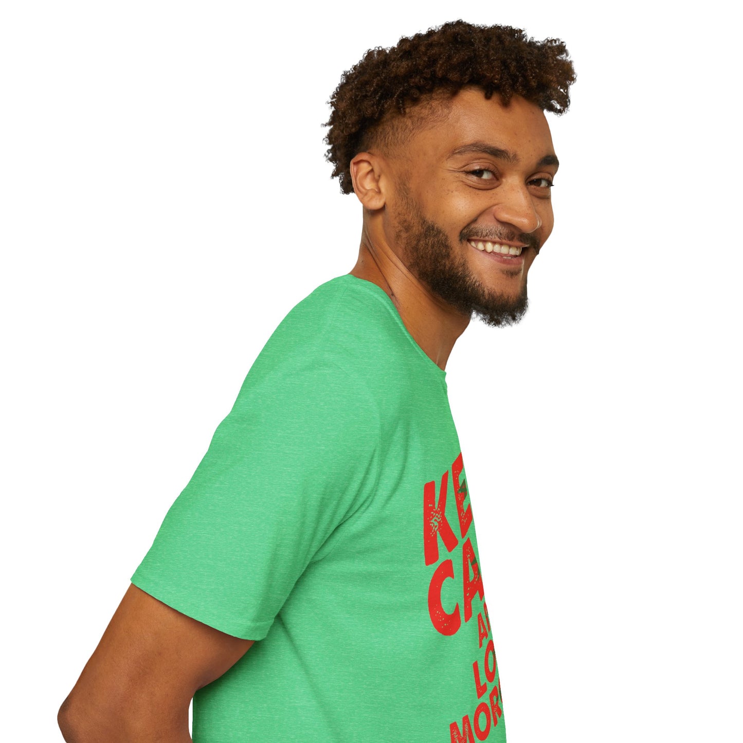Keep Calm and Love Morocco Shirt, Unisex Softstyle T-Shirt, Gift for Travelers, Casual Wear, Souvenir, Ethnic Pride Wear