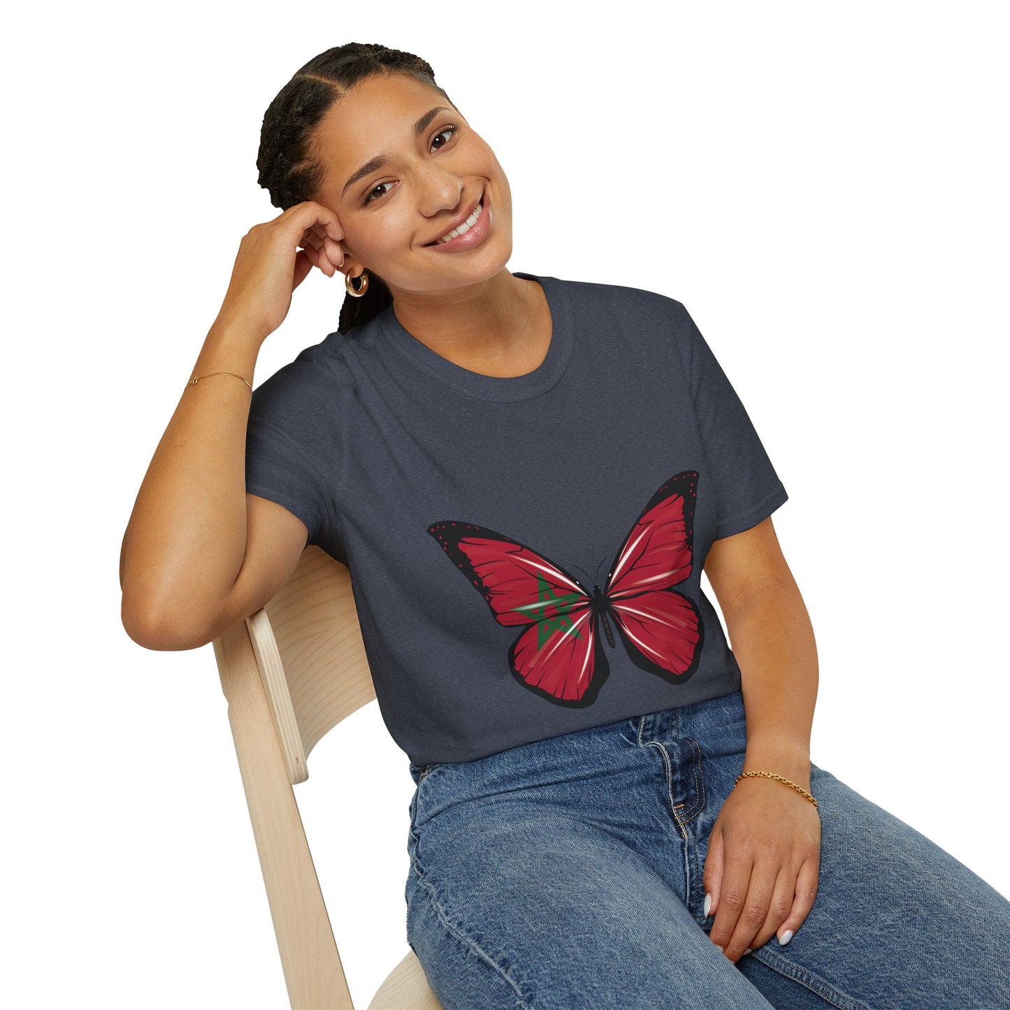 Butterfly Graphic Unisex T-Shirt, Nature Lover Tee, Birthday Gift, Casual Outfit, Boho Style