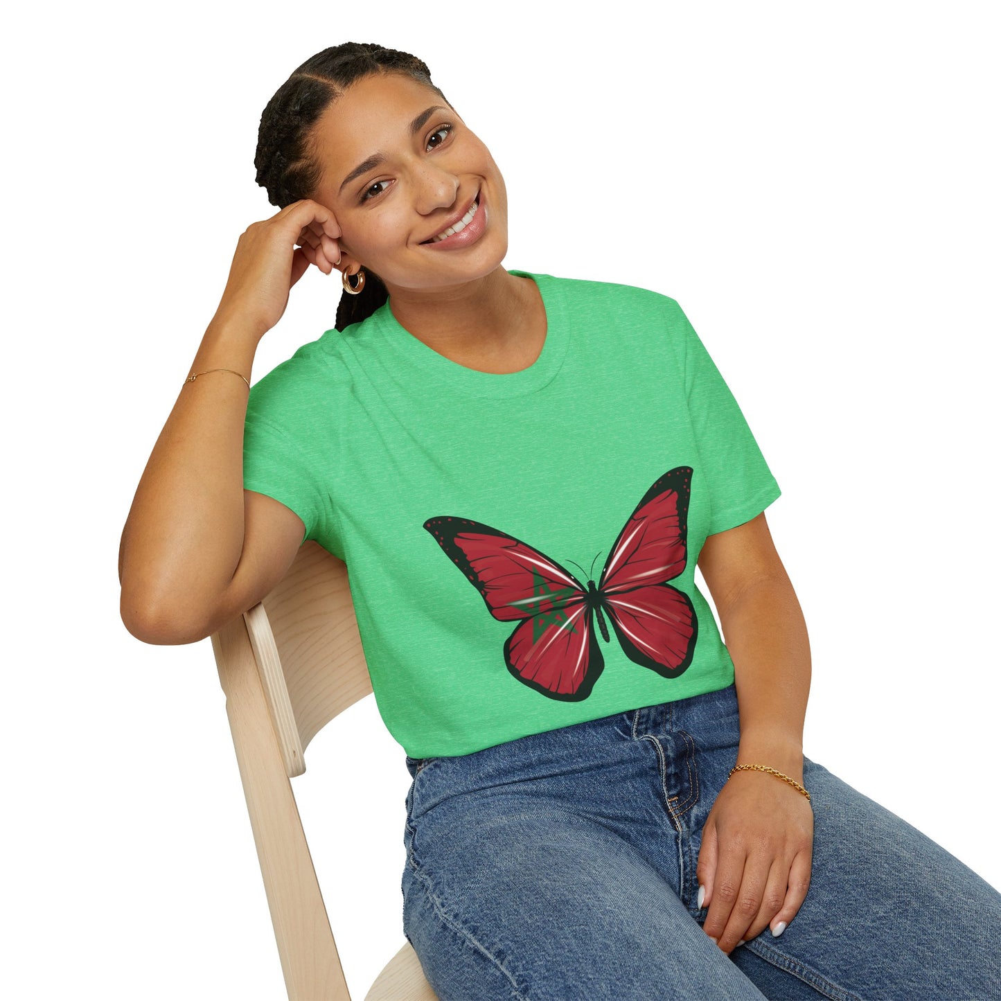 Butterfly Graphic Unisex T-Shirt, Nature Lover Tee, Birthday Gift, Casual Outfit, Boho Style