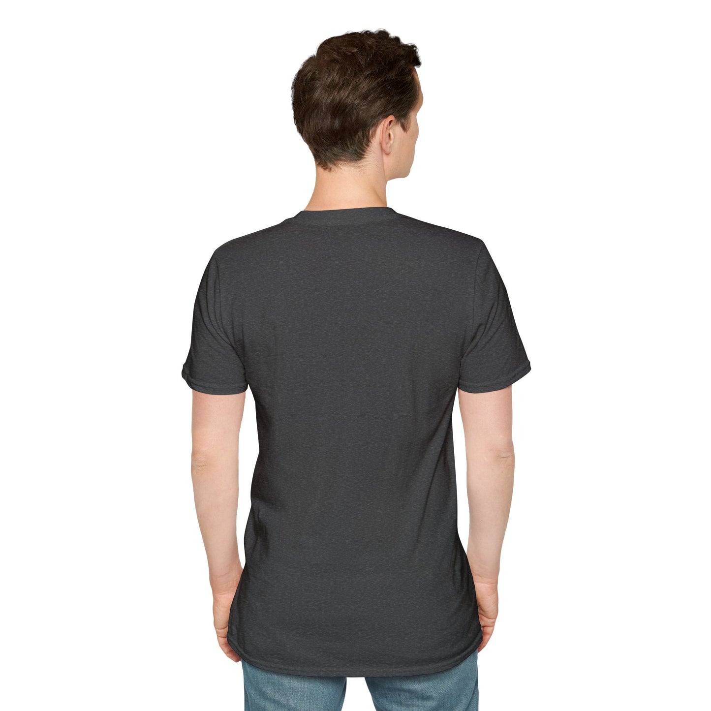 Heart Design Unisex Softstyle T-Shirt, Cute Gift for Couples, Valentine's Day, Casual Wear, Love Theme, Soft Cotton Tee