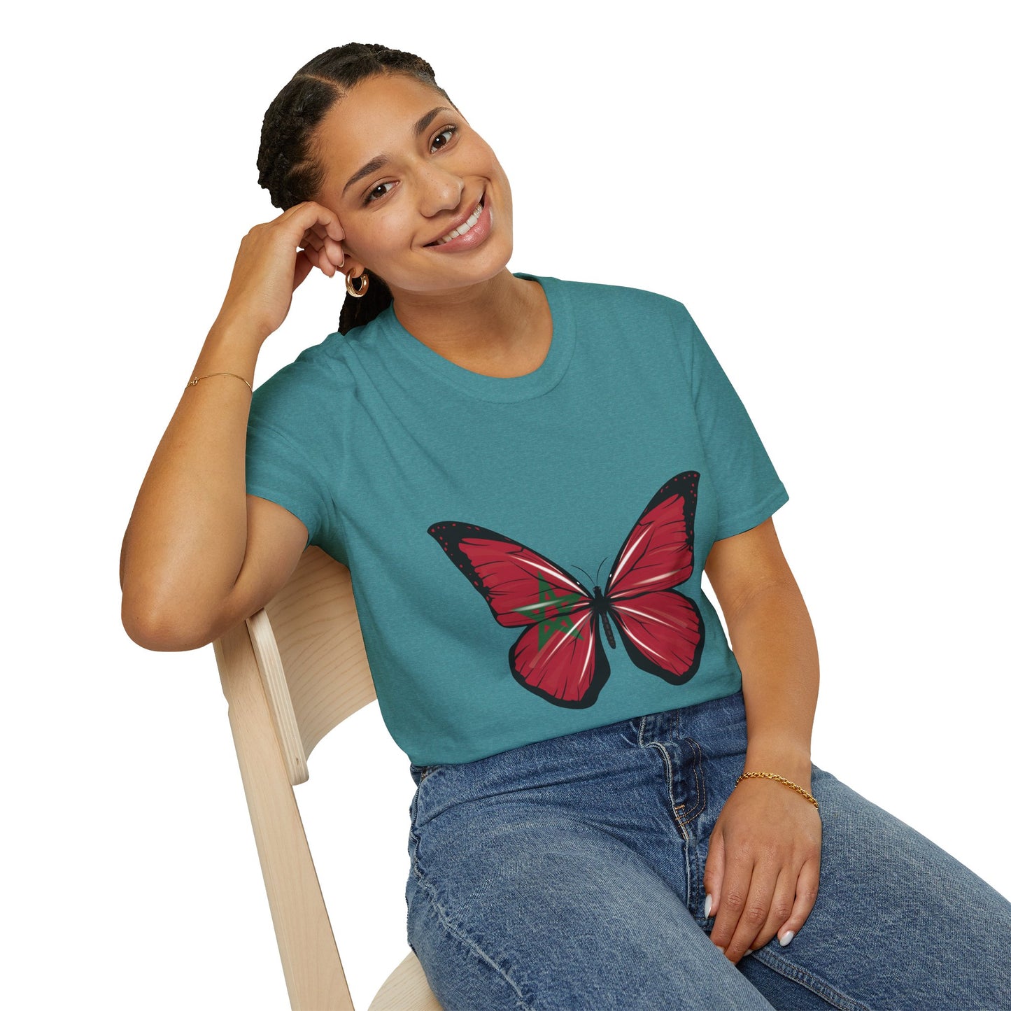 Butterfly Graphic Unisex T-Shirt, Nature Lover Tee, Birthday Gift, Casual Outfit, Boho Style