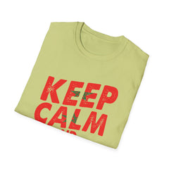 Keep Calm and Love Morocco Shirt, Unisex Softstyle T-Shirt, Gift for Travelers, Casual Wear, Souvenir, Ethnic Pride Wear