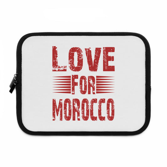Moroccan Love Laptop Sleeve | Stylish Tech Case, Gift for Travelers, Personalized Sleeve, Unique Computer Accessory, Holiday Present