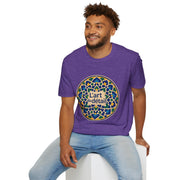 Artistic Detail Unisex T-Shirt, Mandala Tee, Boho Style Shirt, Relaxed Fit Top, Gift for Art Lovers, Casual Wear